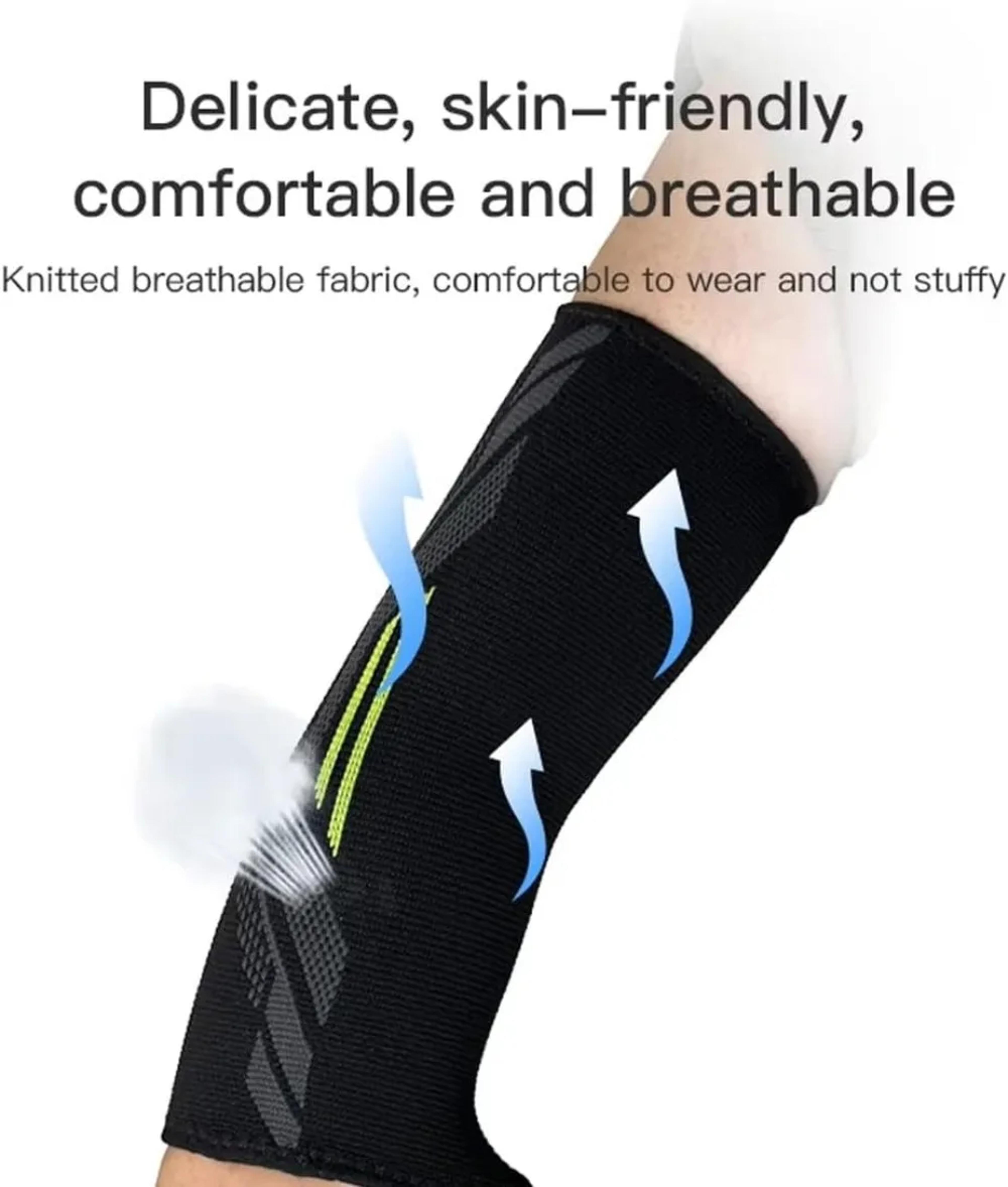 Adjustable Elbow Support Sleeve For Tennis Elbow Golfers Elbow Tendonitis And Joint Pain Relief 4