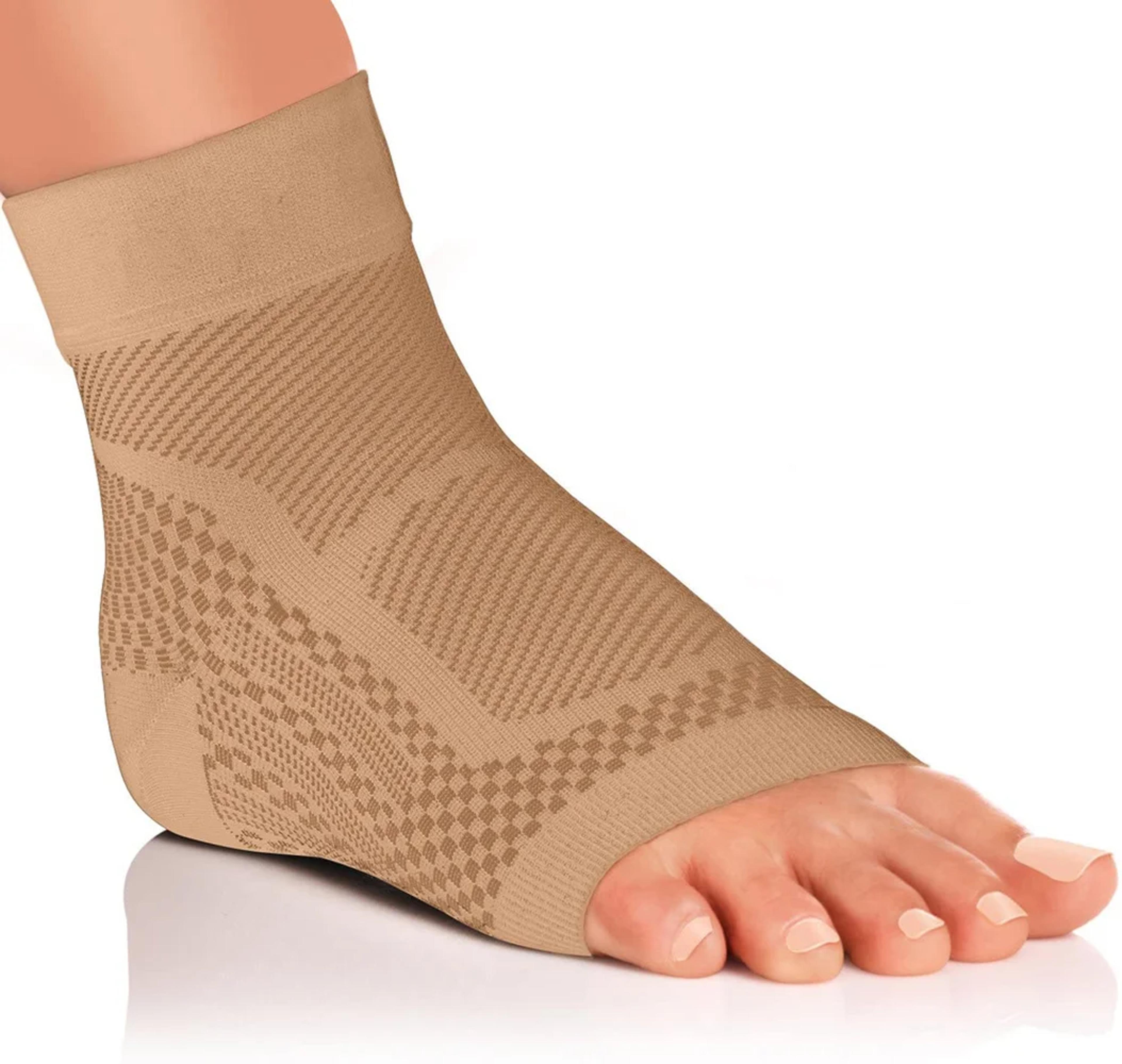 Foot Sleeve Compression Socks For Plantar Fasciitis  Ankle Support Relieve Achy Heels  Swelling 0