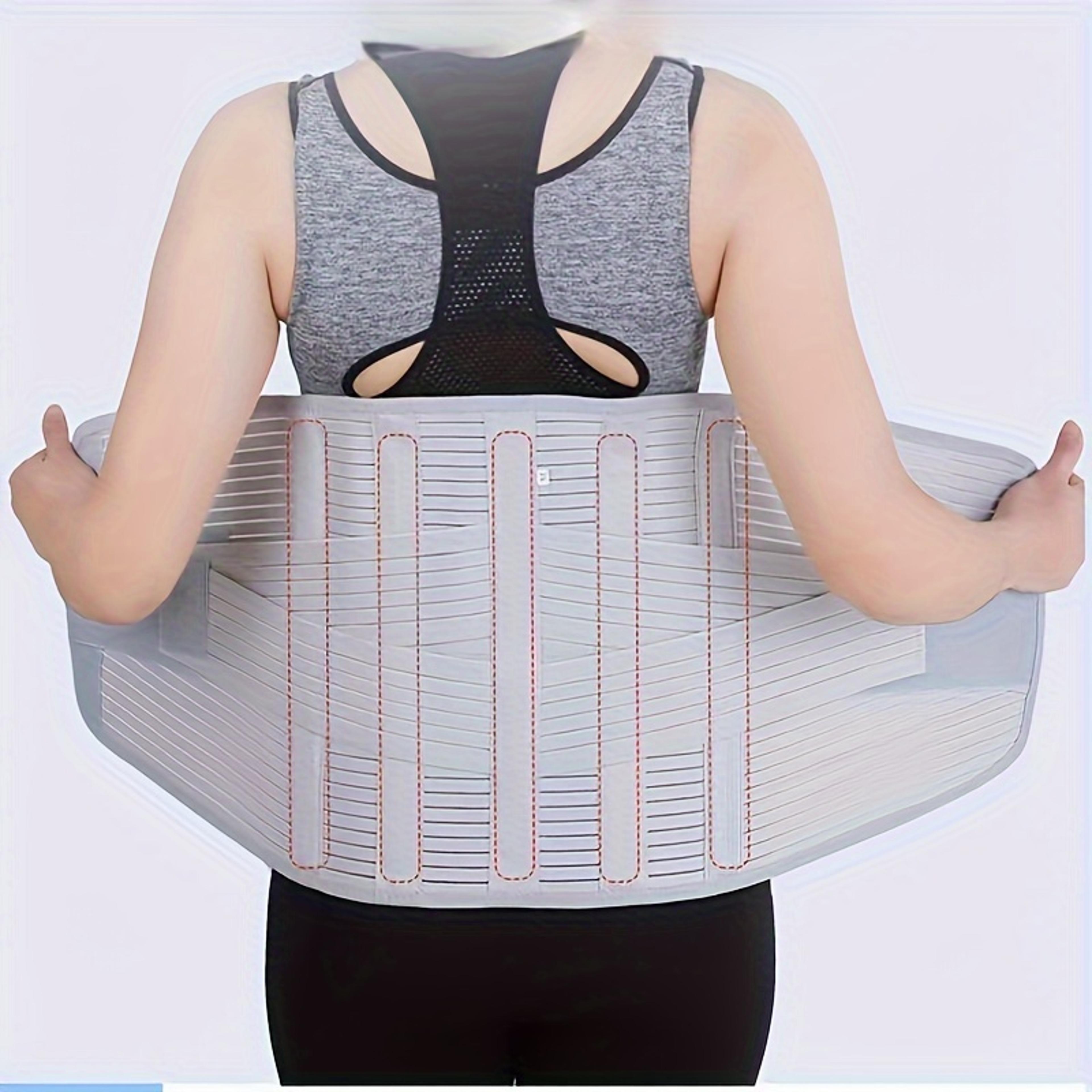 Adjustable Lumbar Support Belt For Back Pain Relief  Fitness 0