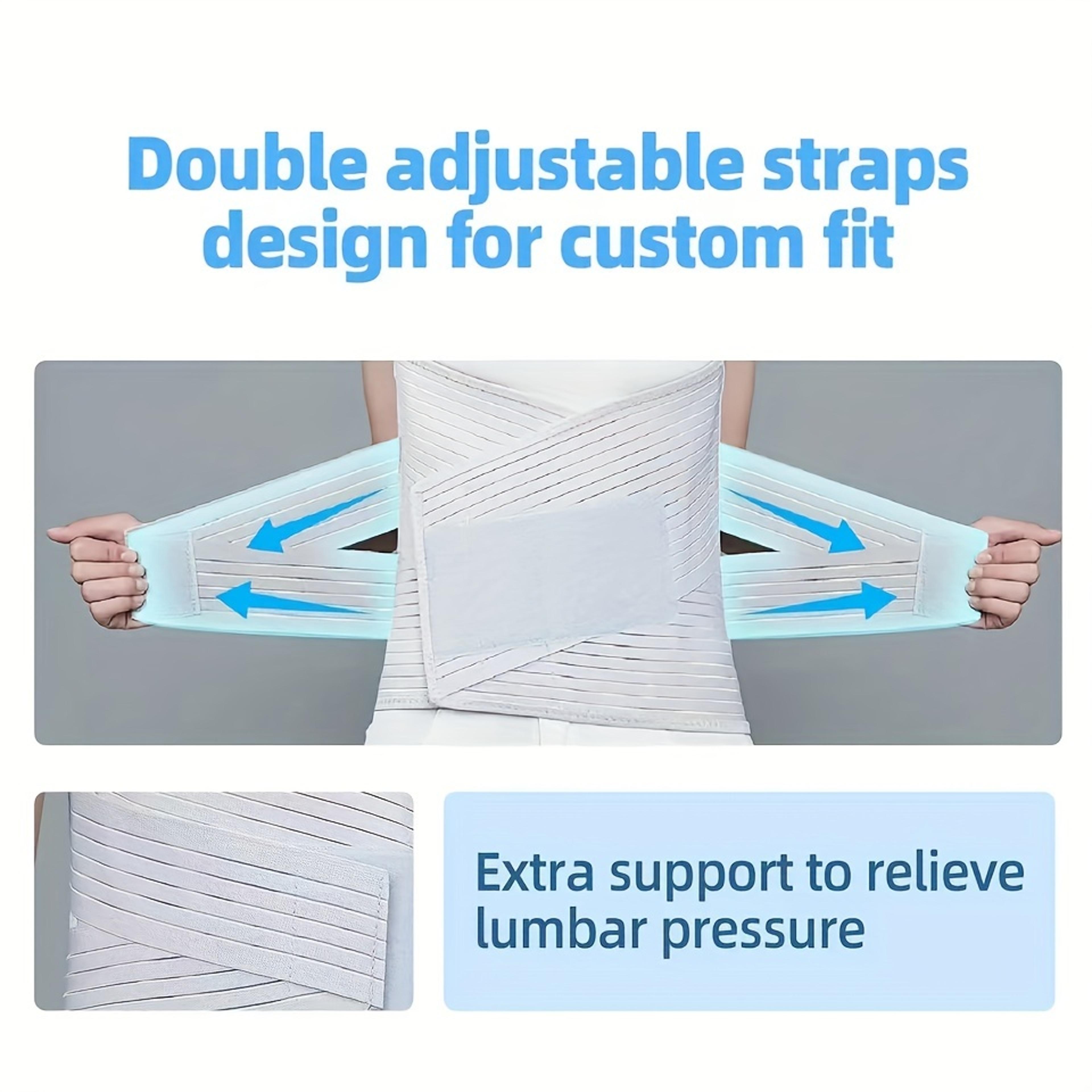 Adjustable Lumbar Support Belt For Back Pain Relief  Fitness 2