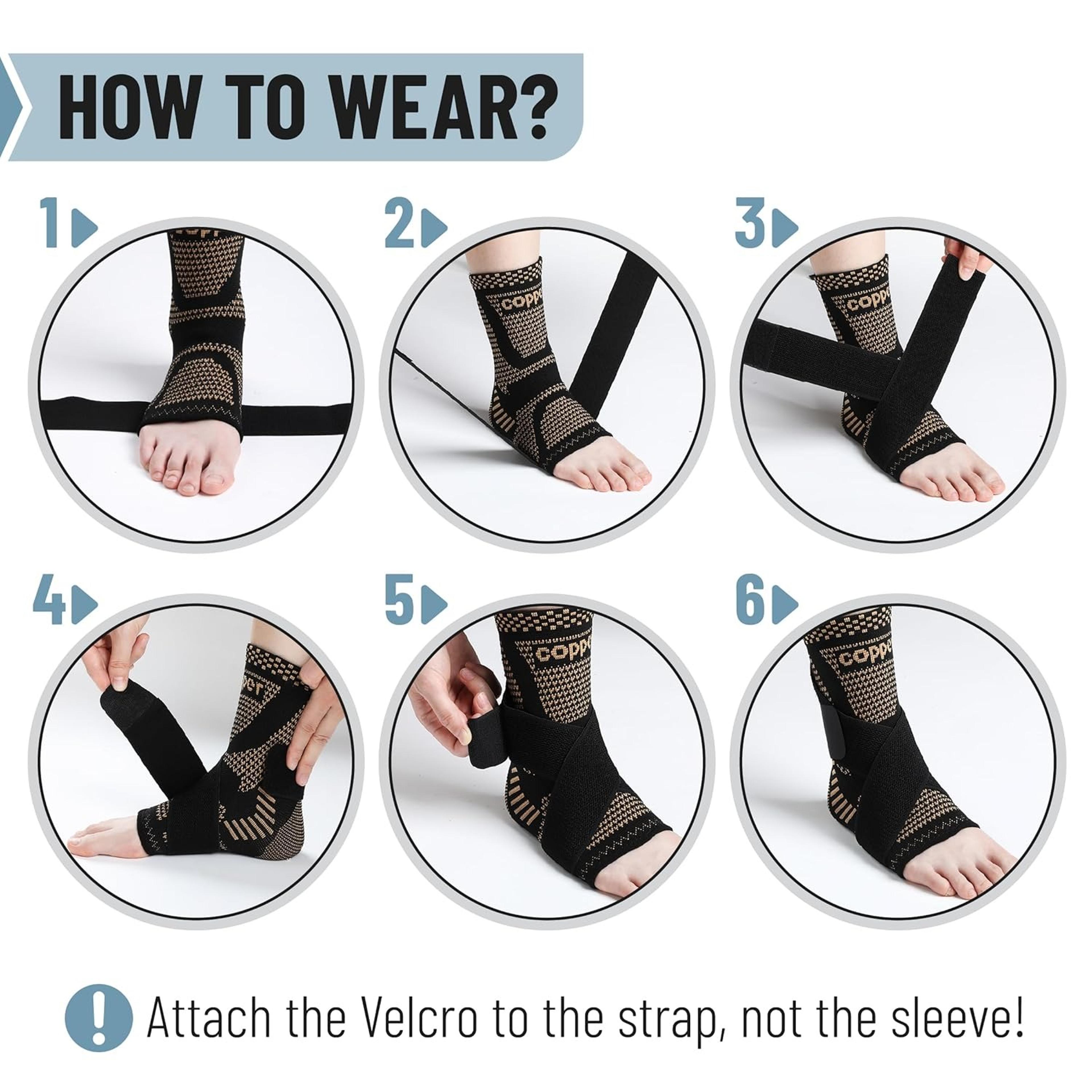 Adjustable Ankle Brace For Women  Men Achilles Tendonitis Relief  Sports Protection 2
