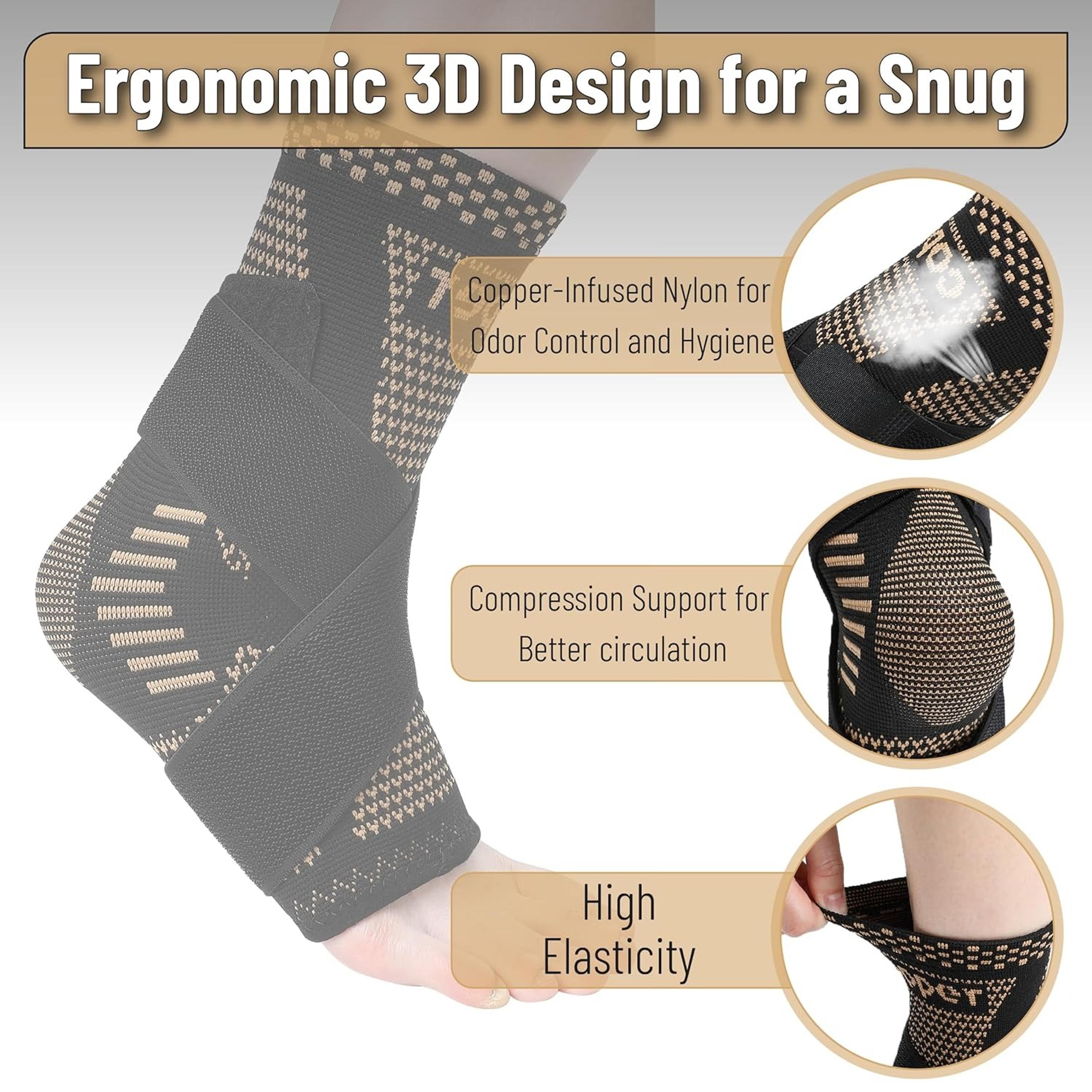 Adjustable Ankle Brace For Women  Men Achilles Tendonitis Relief  Sports Protection 4