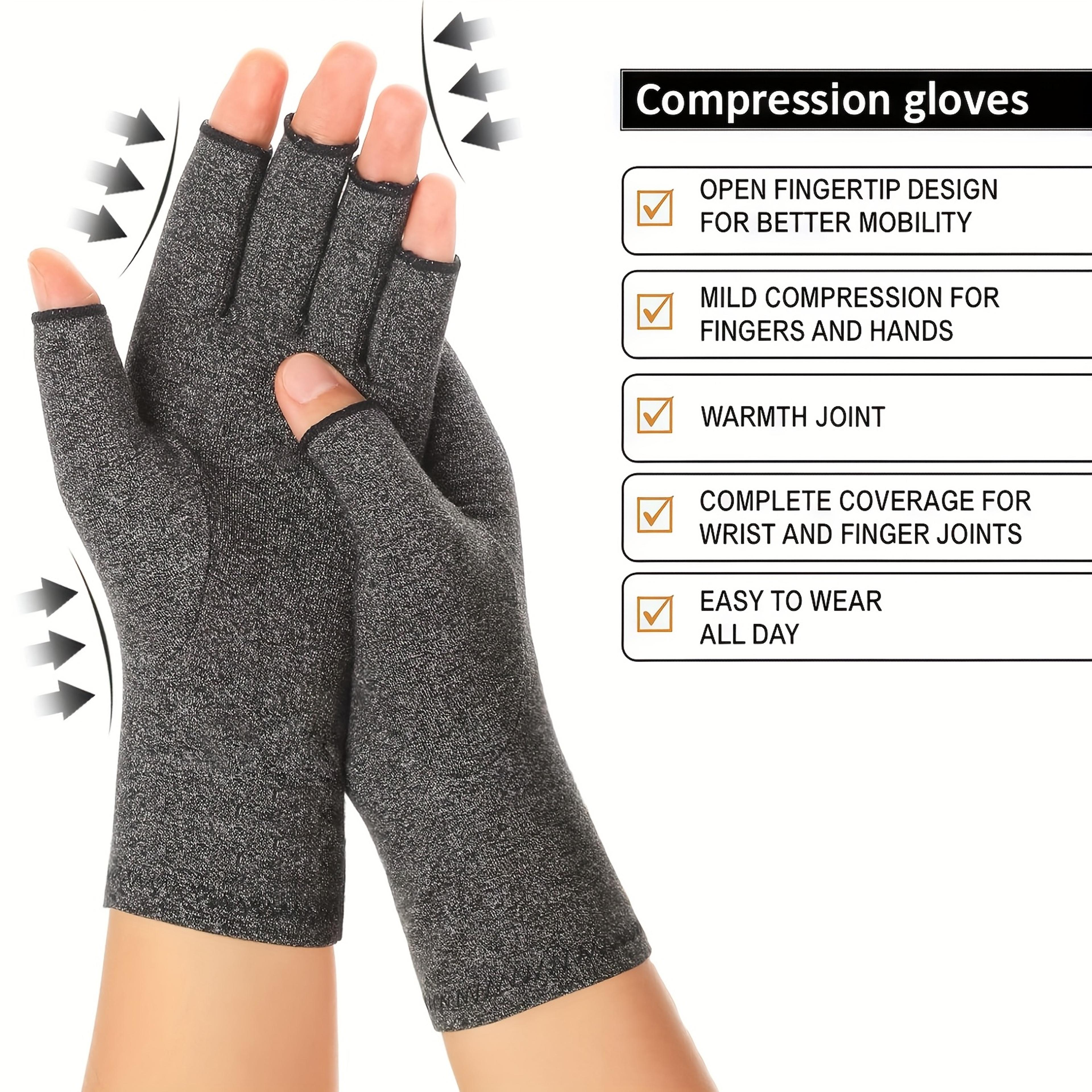 Compression Gloves For Wrist Support Joint Hand Brace For Women  Men Touchscreen Compatible 3