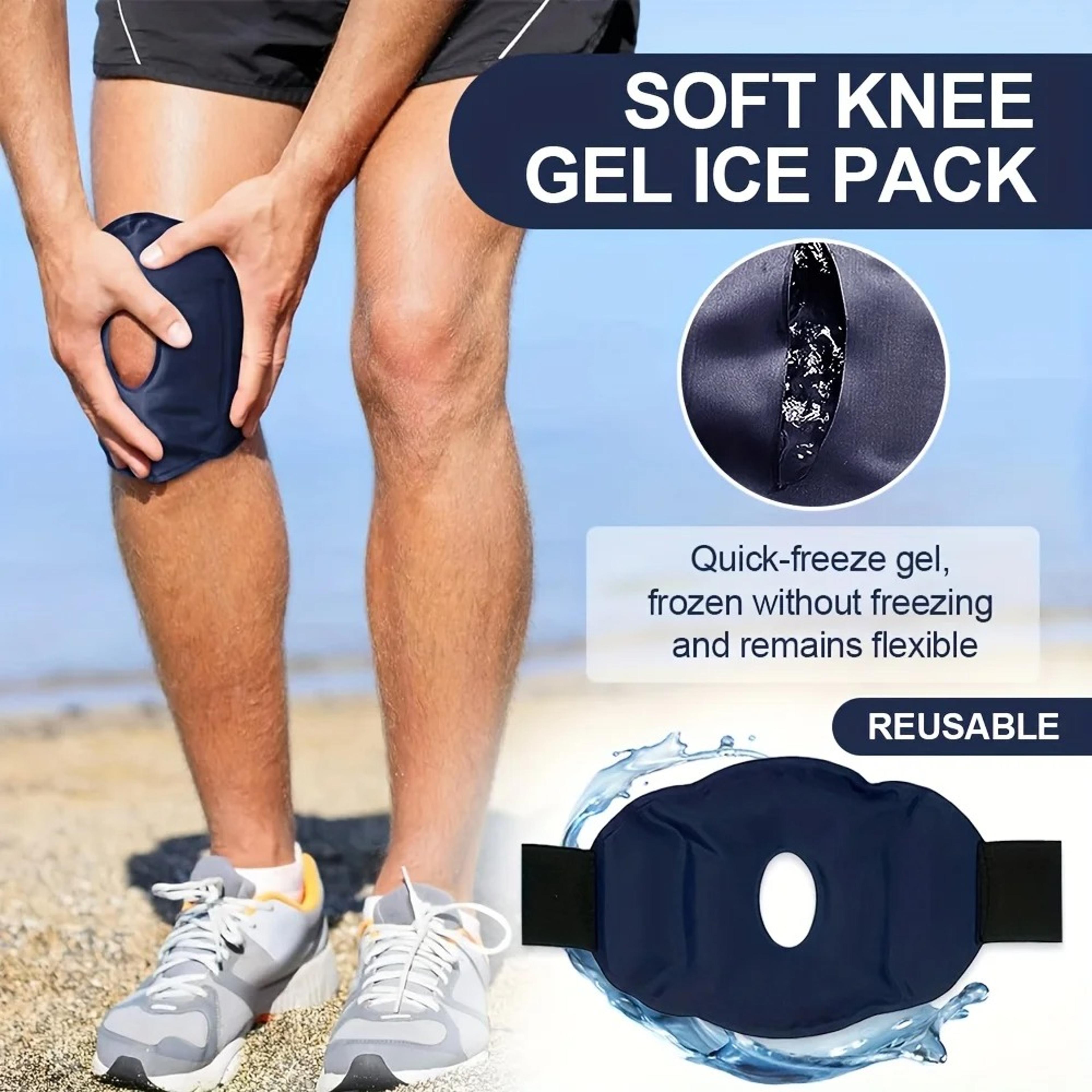 Nylon Gel Knee Ice Pack Reusable Cold And Hot Compress For Knee Relief And Relaxation 3