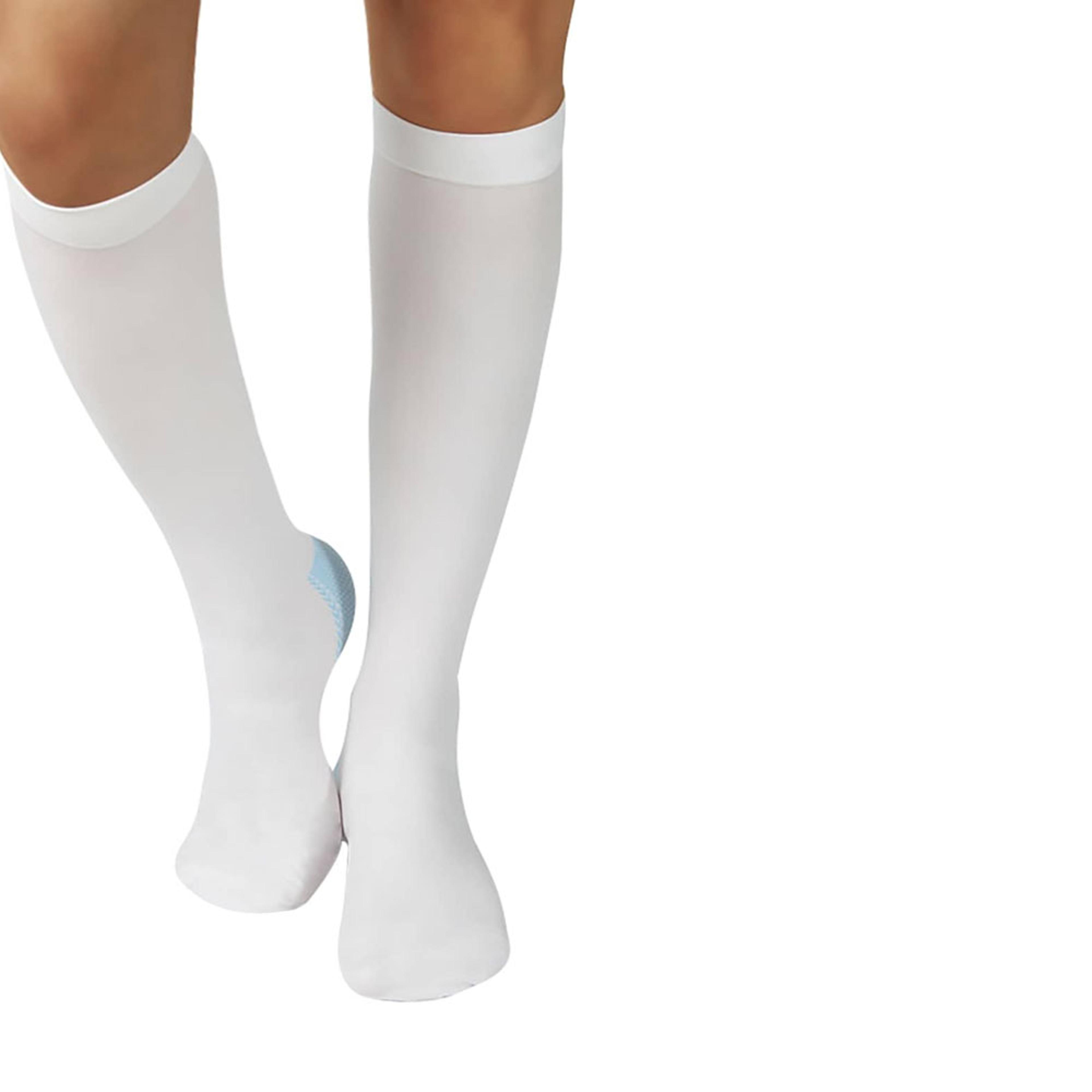 Compression Stockings For Women  Men KneeHigh AntiEmbolism With Inspection Hole 6