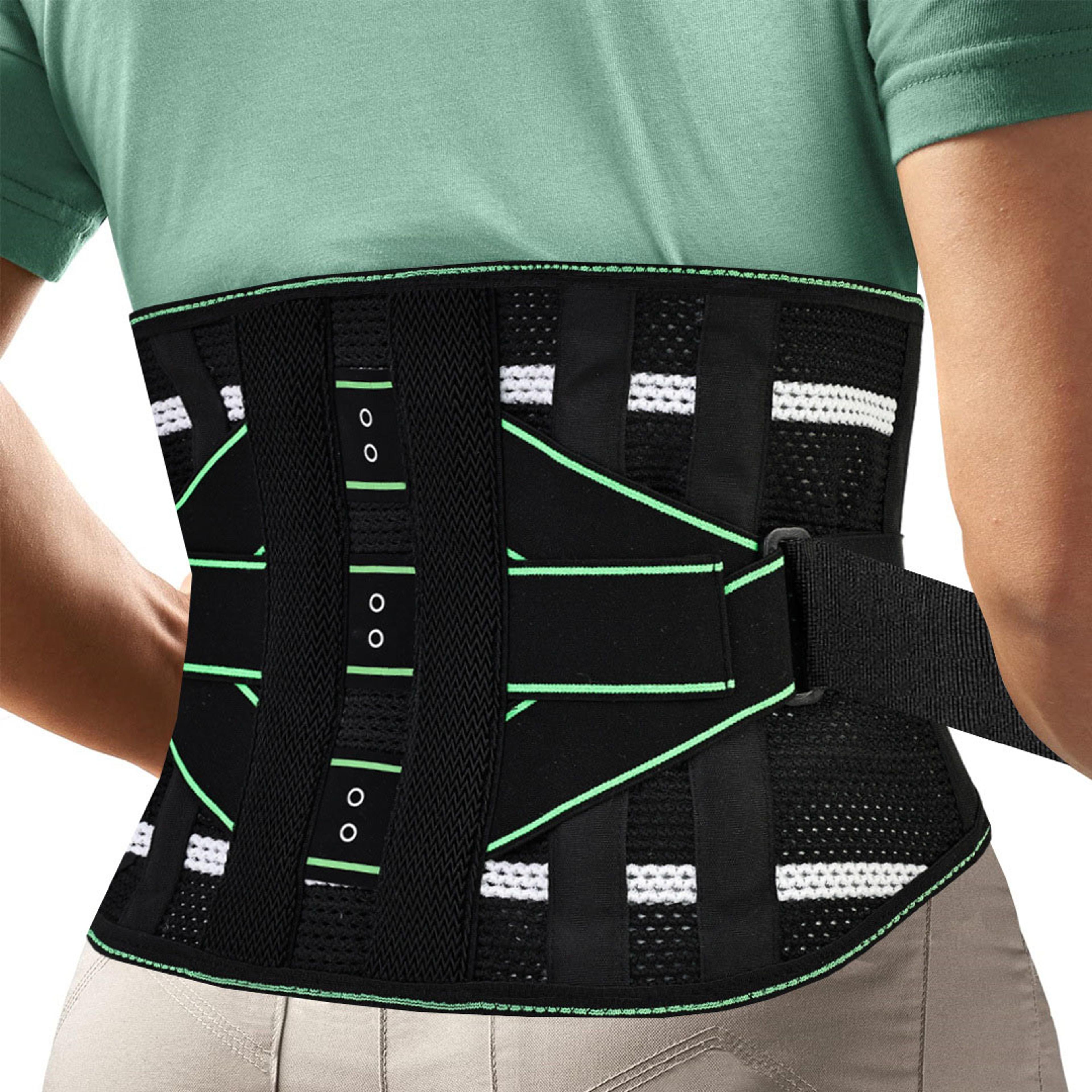 Back Support Belt For Lower Back Pain Relief Herniated Disc Lumbar Brace For Men  Women 0