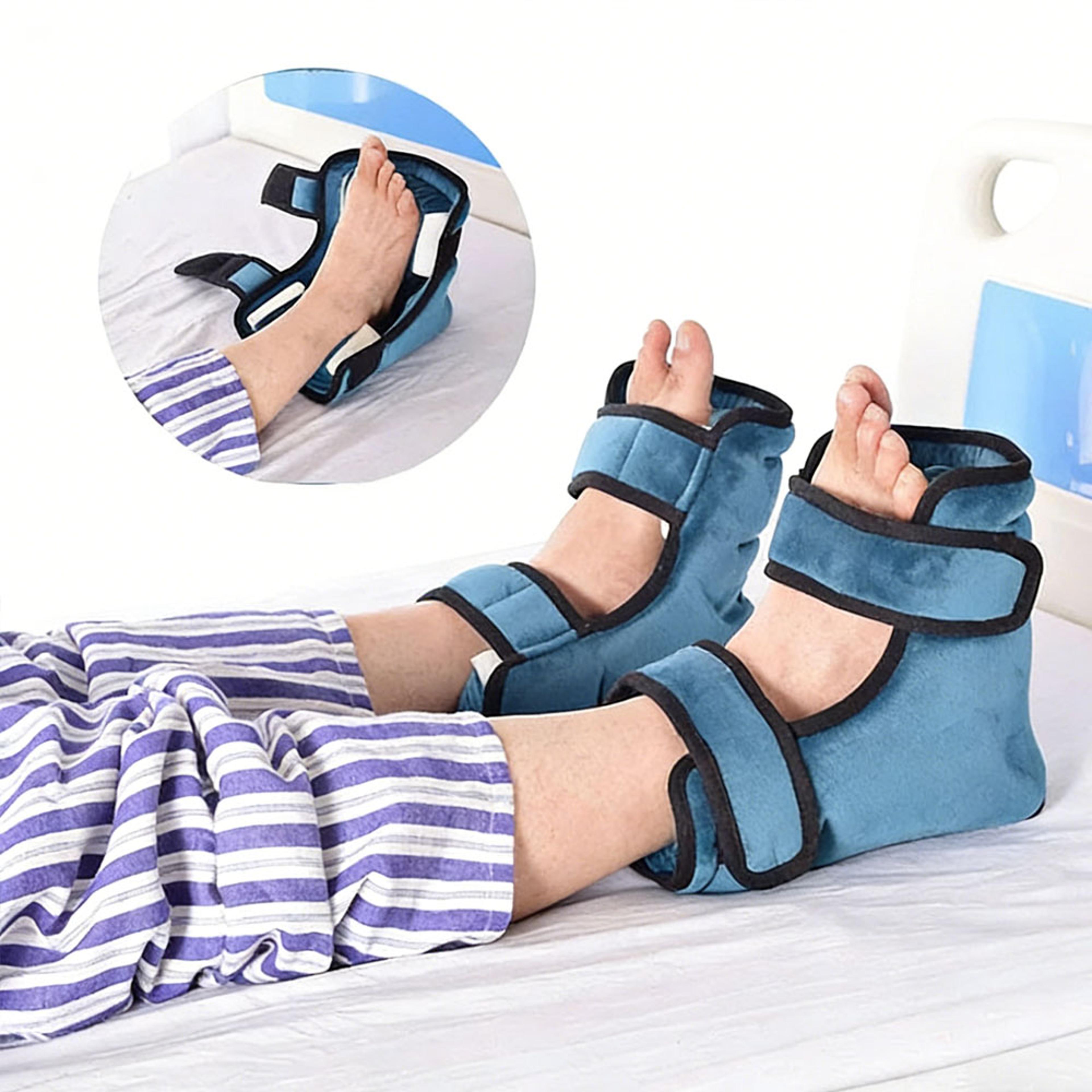 Heel Protector Cushions With Magic Tape Foot Pillows For Bed  Wheelchair Pressure Sore  Ulcer Relie 0