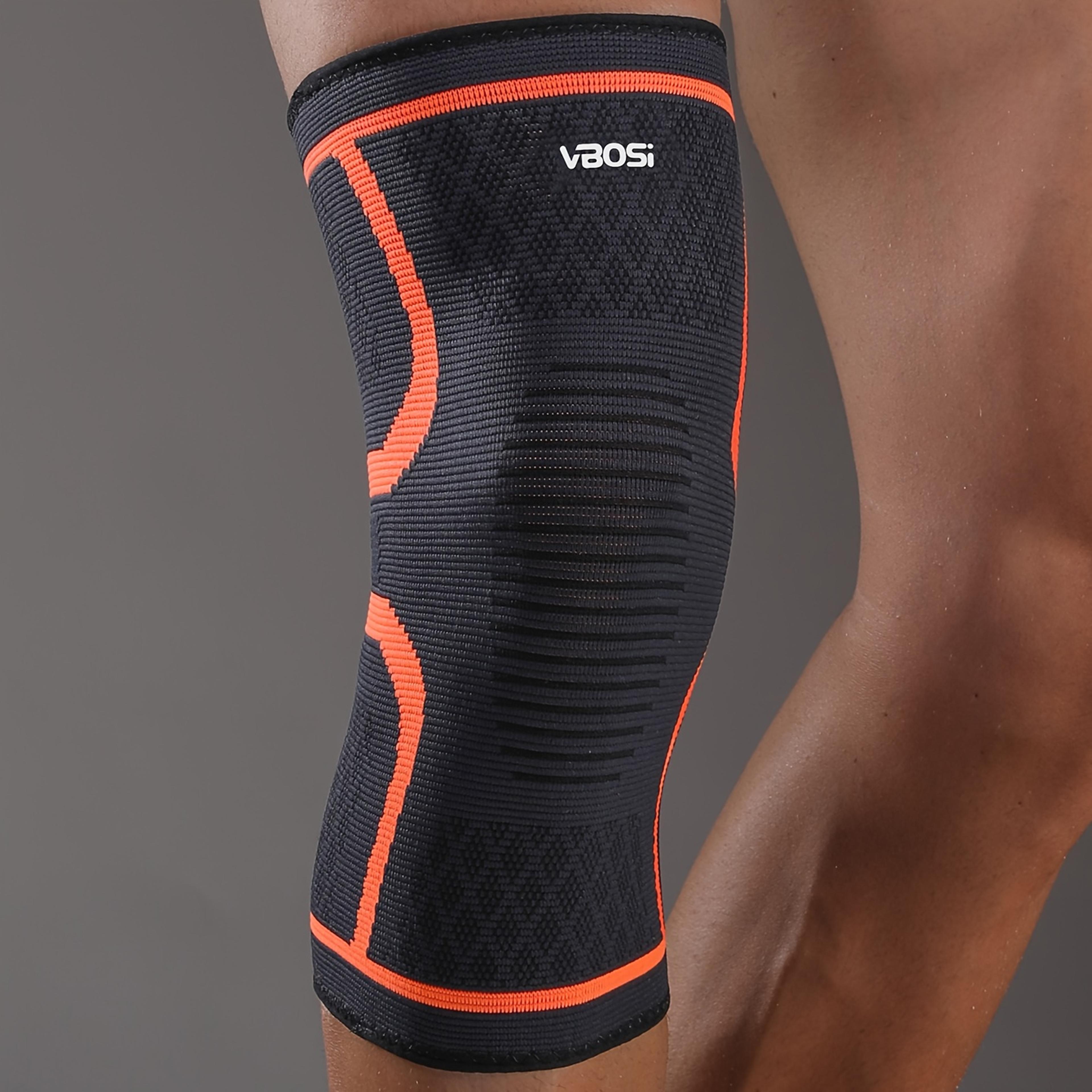 Breathable Compression Knee Support Sleeve For Sports MultiColor Fit 2