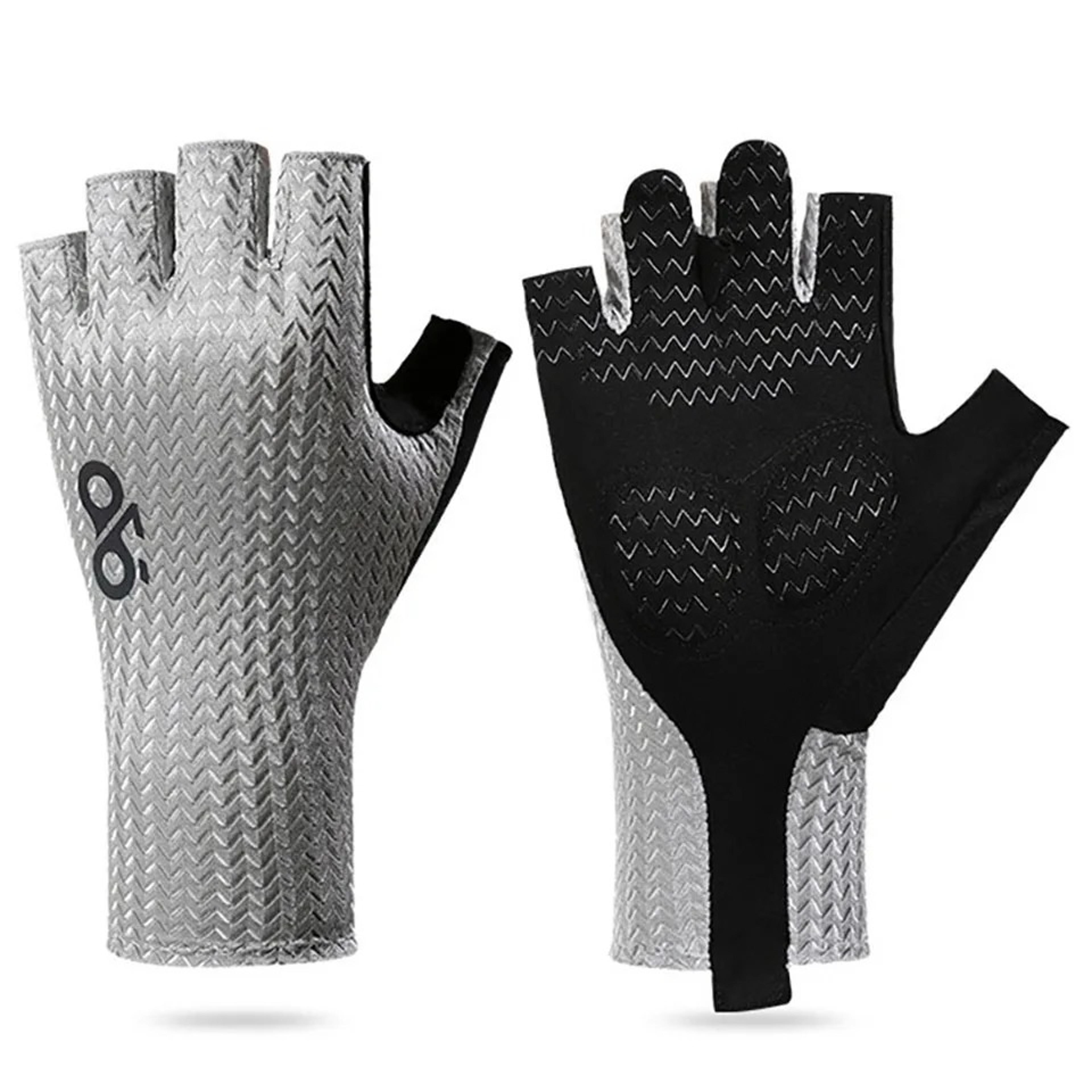 Breathable Half Finger Cycling Gloves For Men And Women AntiSlip Silicone Pad Cooling Sport Gear 6