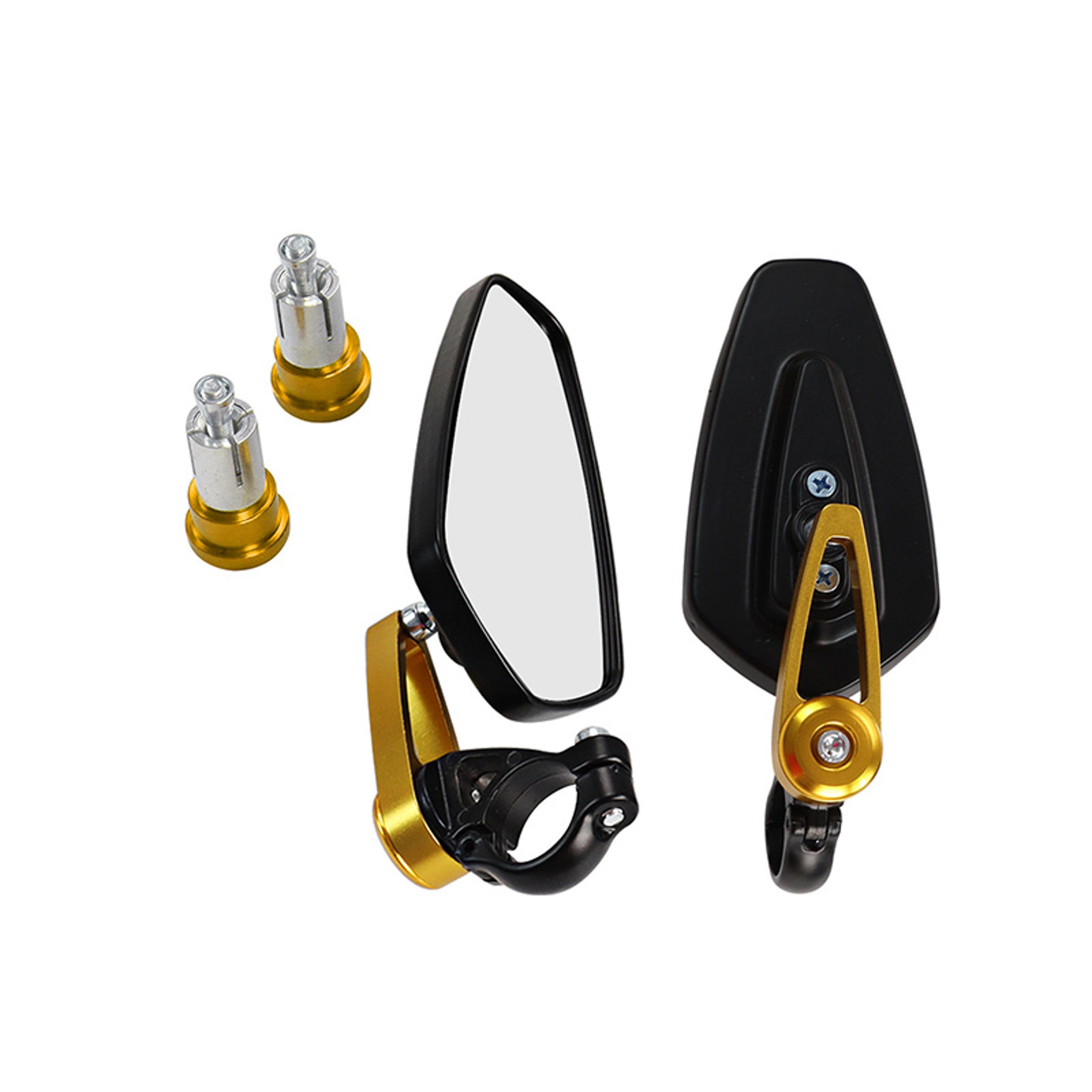 Universal Motorcycle Bar End Mirrors Aluminum Rearview Handlebar Mirrors For Motorbike Accessories 8
