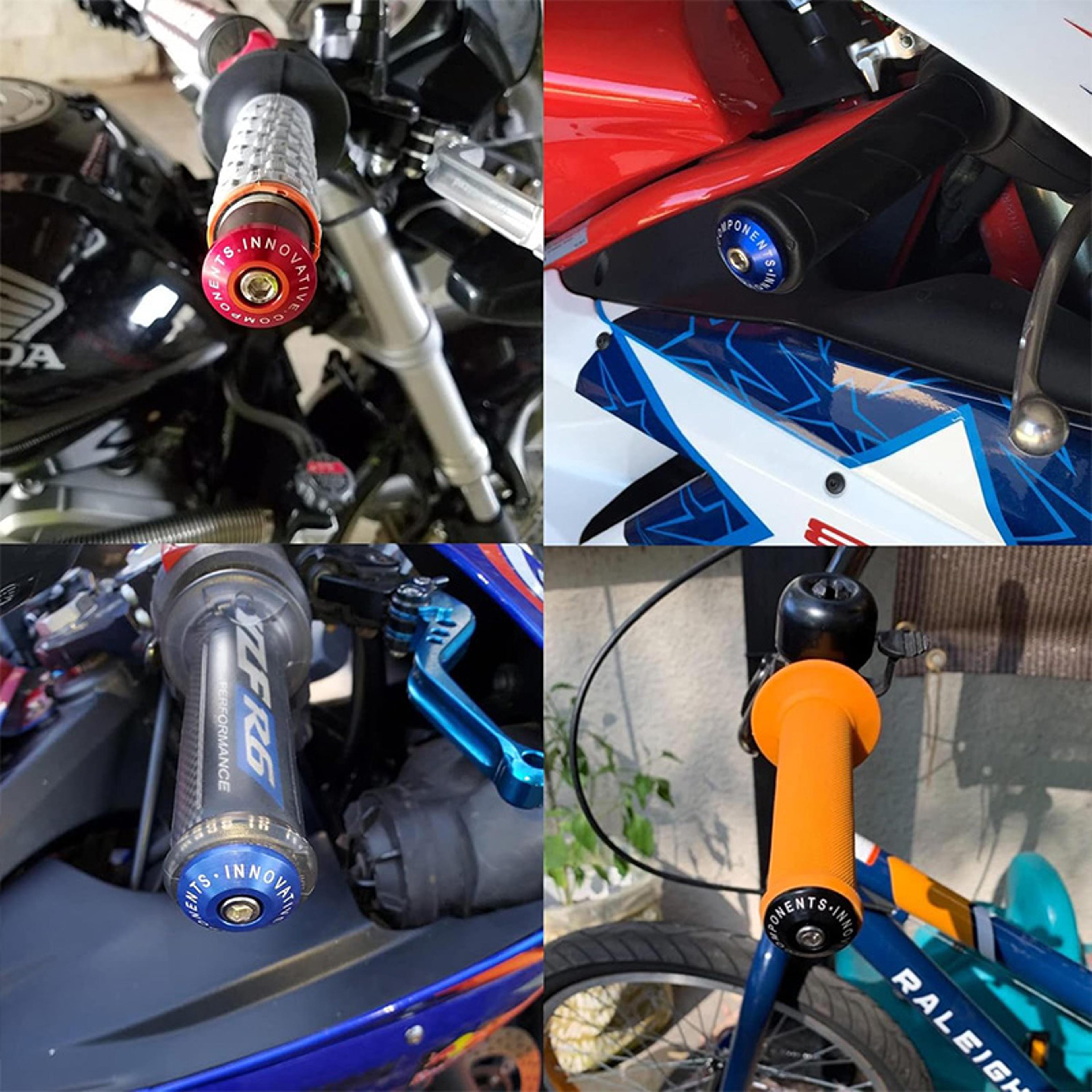 Universal Motorcycle Handle Plug Protection Plug AntiFall  Decorative Accessories 2