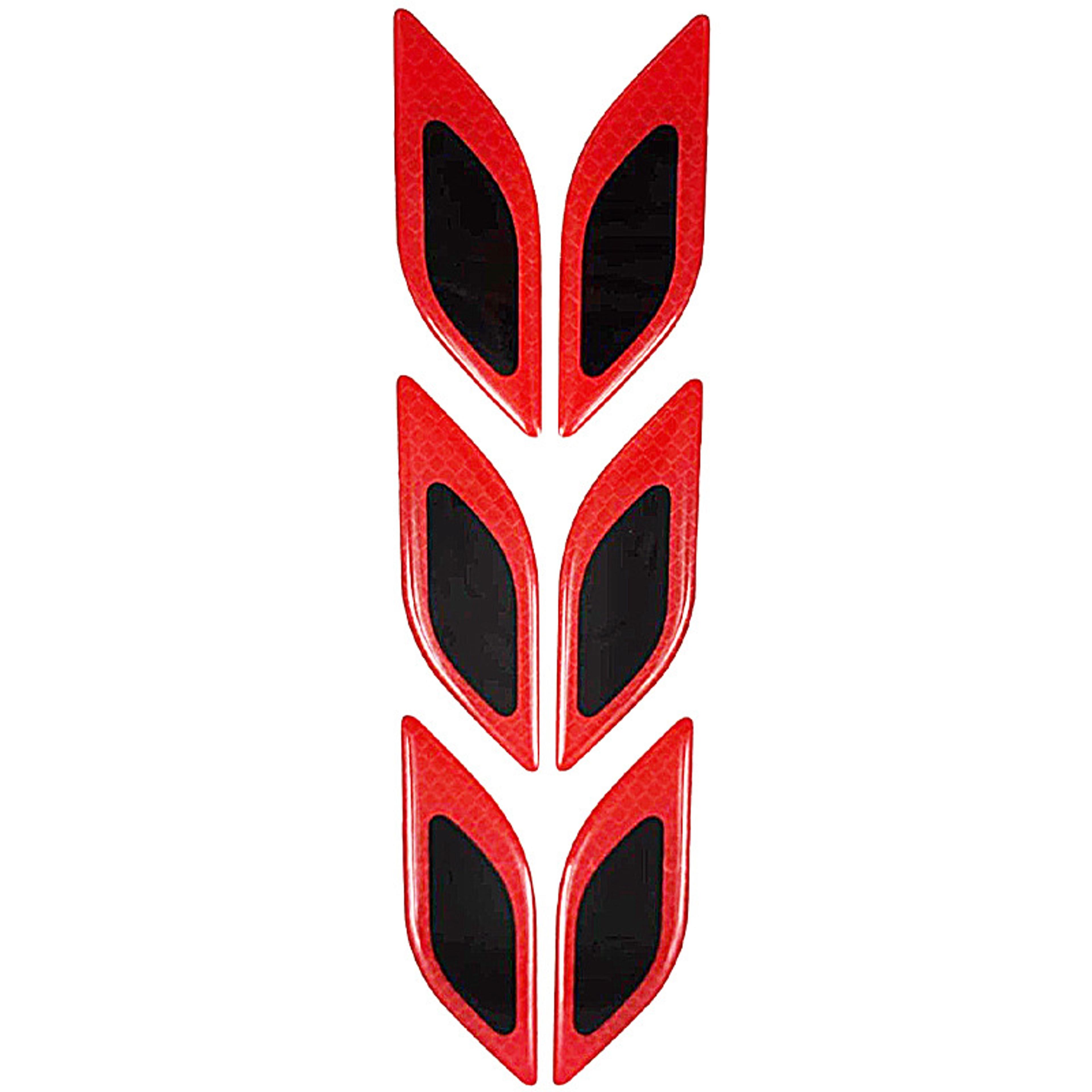 Car Reflective Stickers AntiScratch Safety Warning Decals For Moto Truck  Auto Exterior Accessories 5