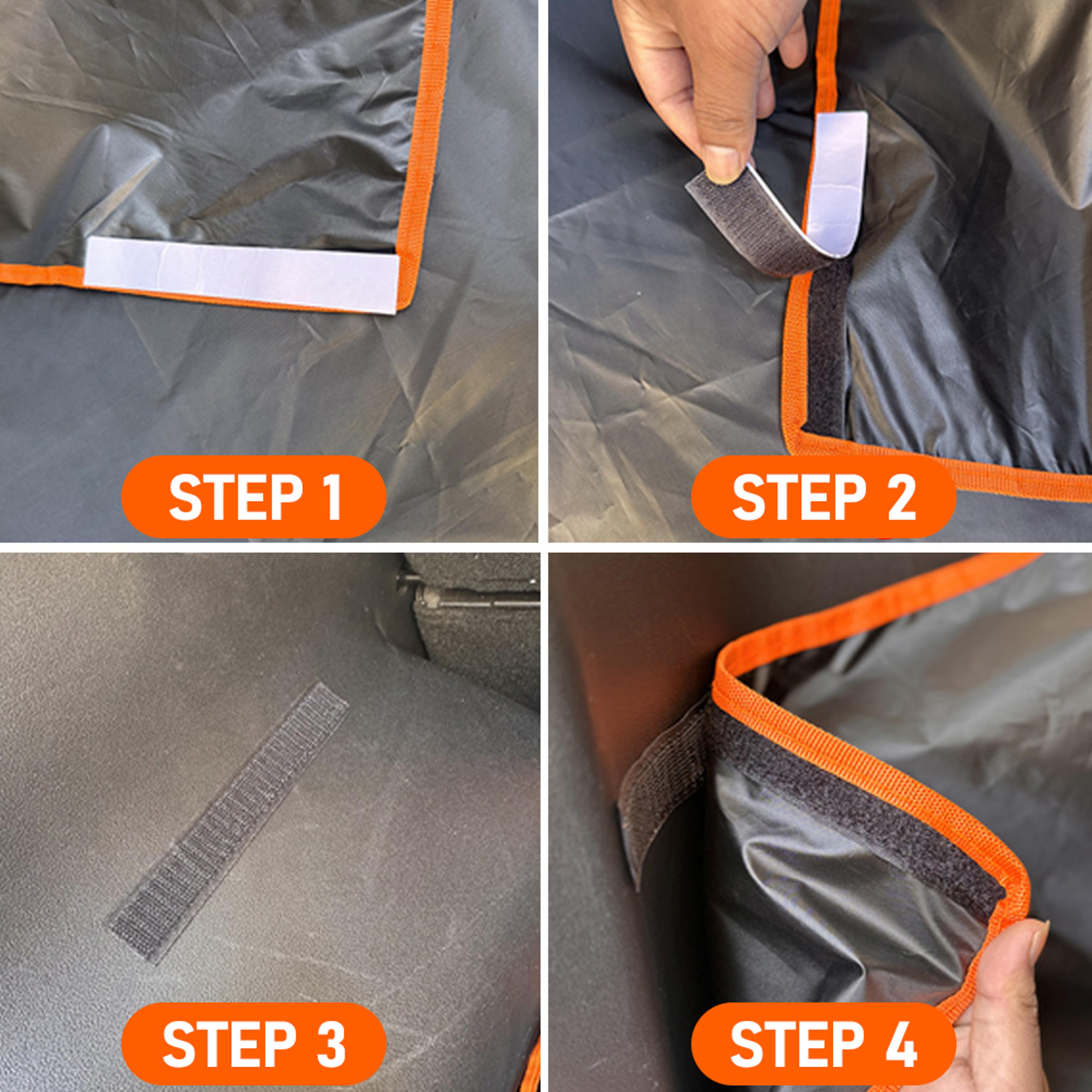 Universal Waterproof Trunk Cargo Mat  Dog Seat Cover AntiSlip WearResistant Travel Cushion For Pet  3