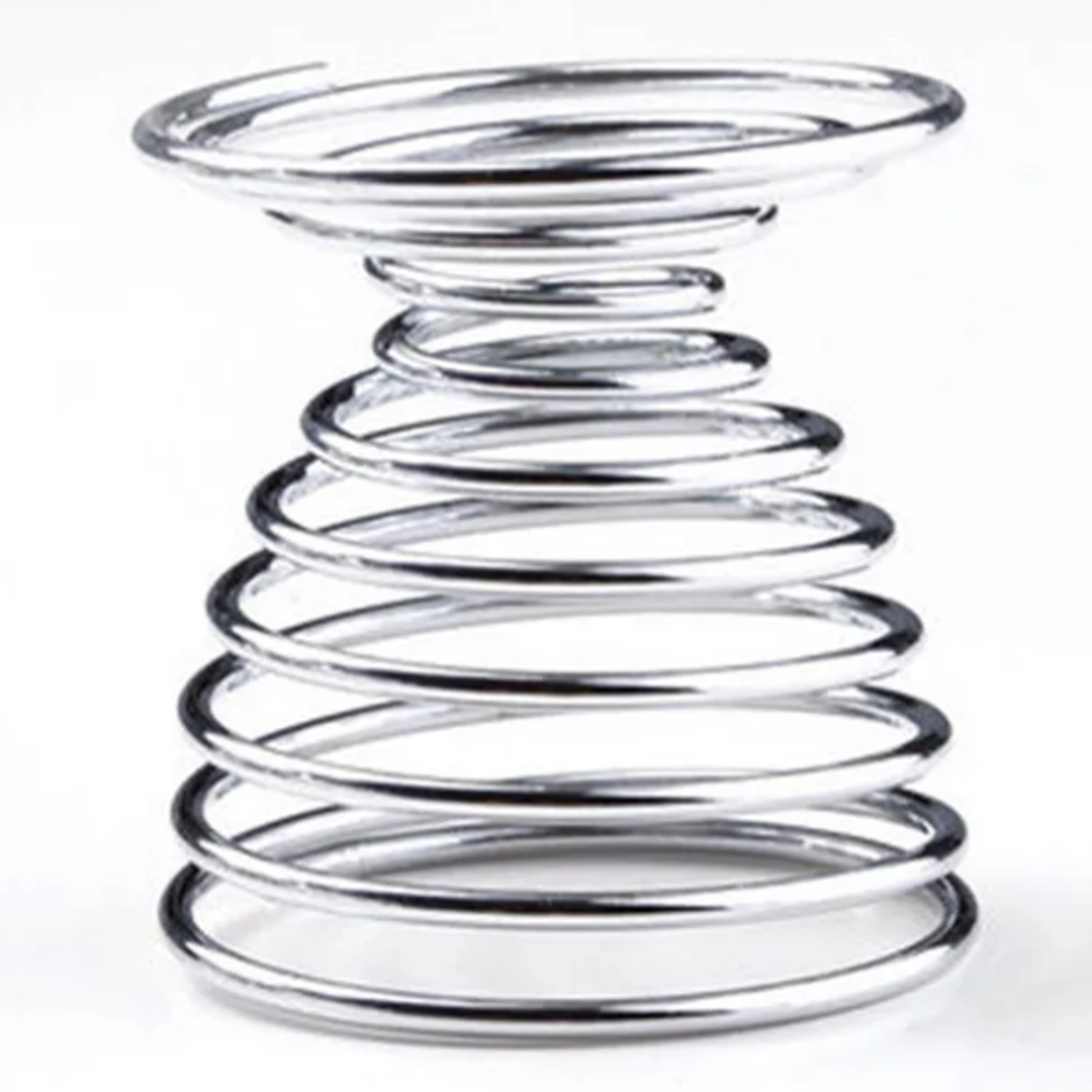Stainless Steel Egg Holder Tray for Cooking Boiled Eggs Holder Spring Wire Egg Cup Kitchen Tool