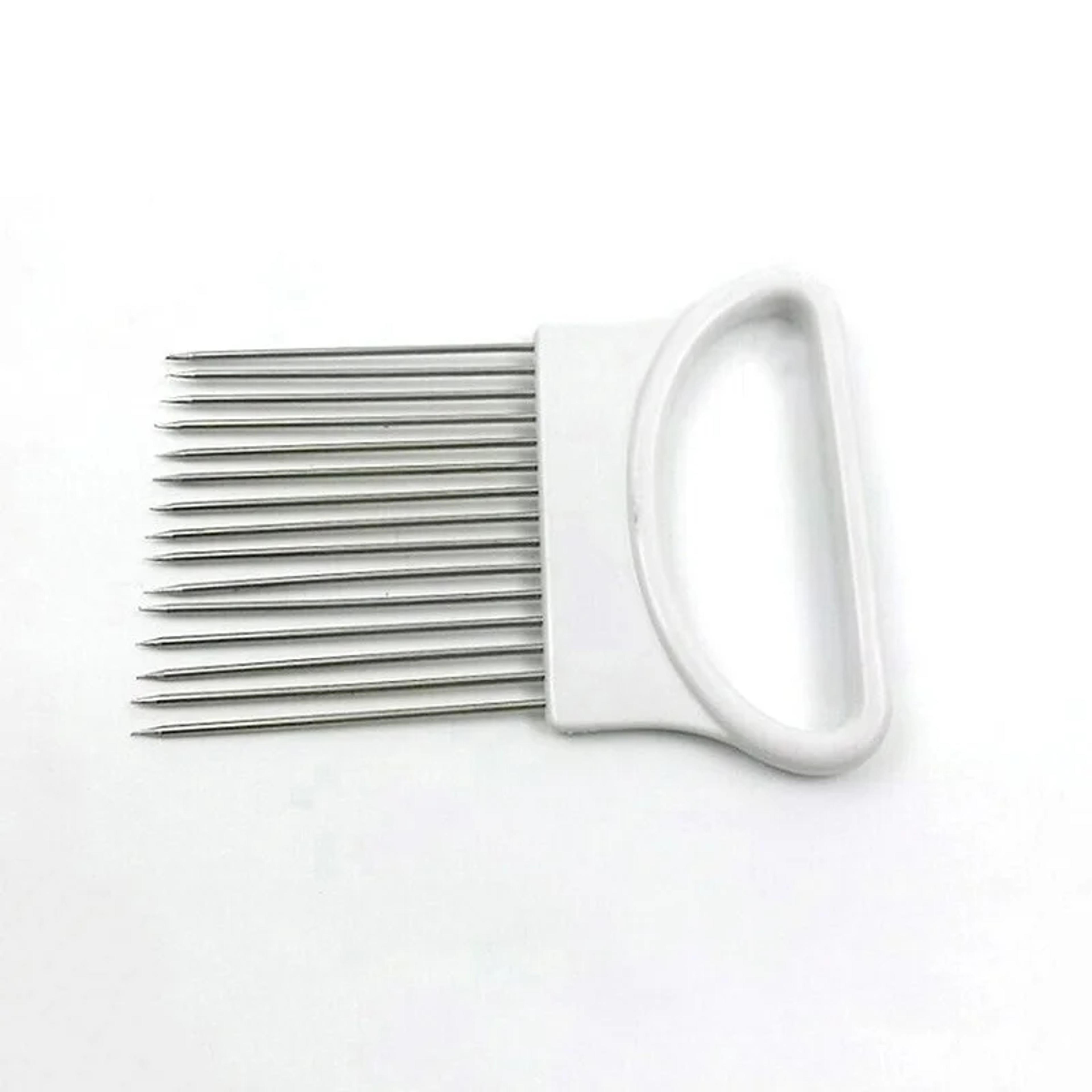 Stainless Steel Onion Slicer  Vegetable Cutter MultiUse Kitchen Gadget For Tomatoes Vegetables And  0