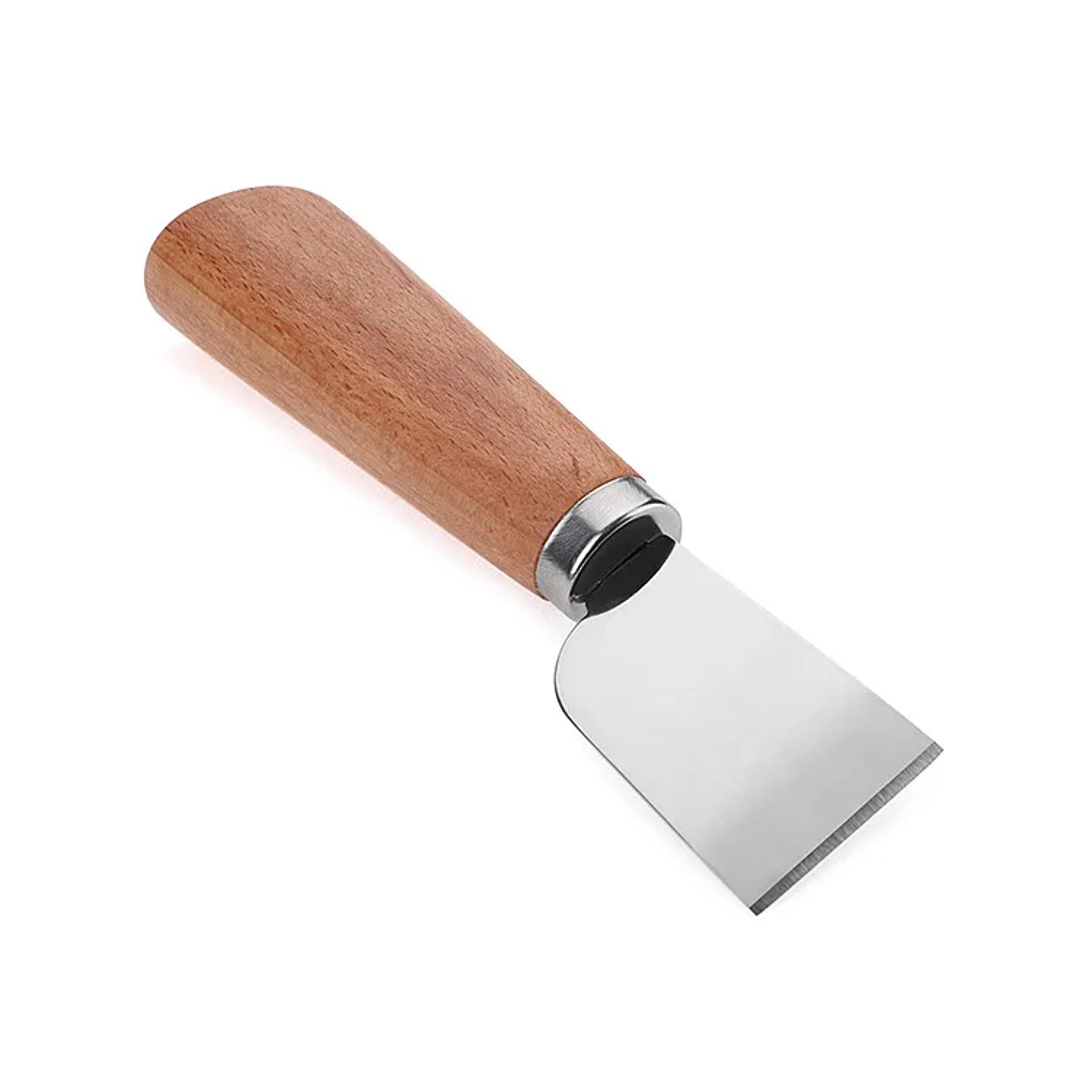 Sharp Leather Skiving Knife With Wooden Handle Precision Leather Cutting Tool 7
