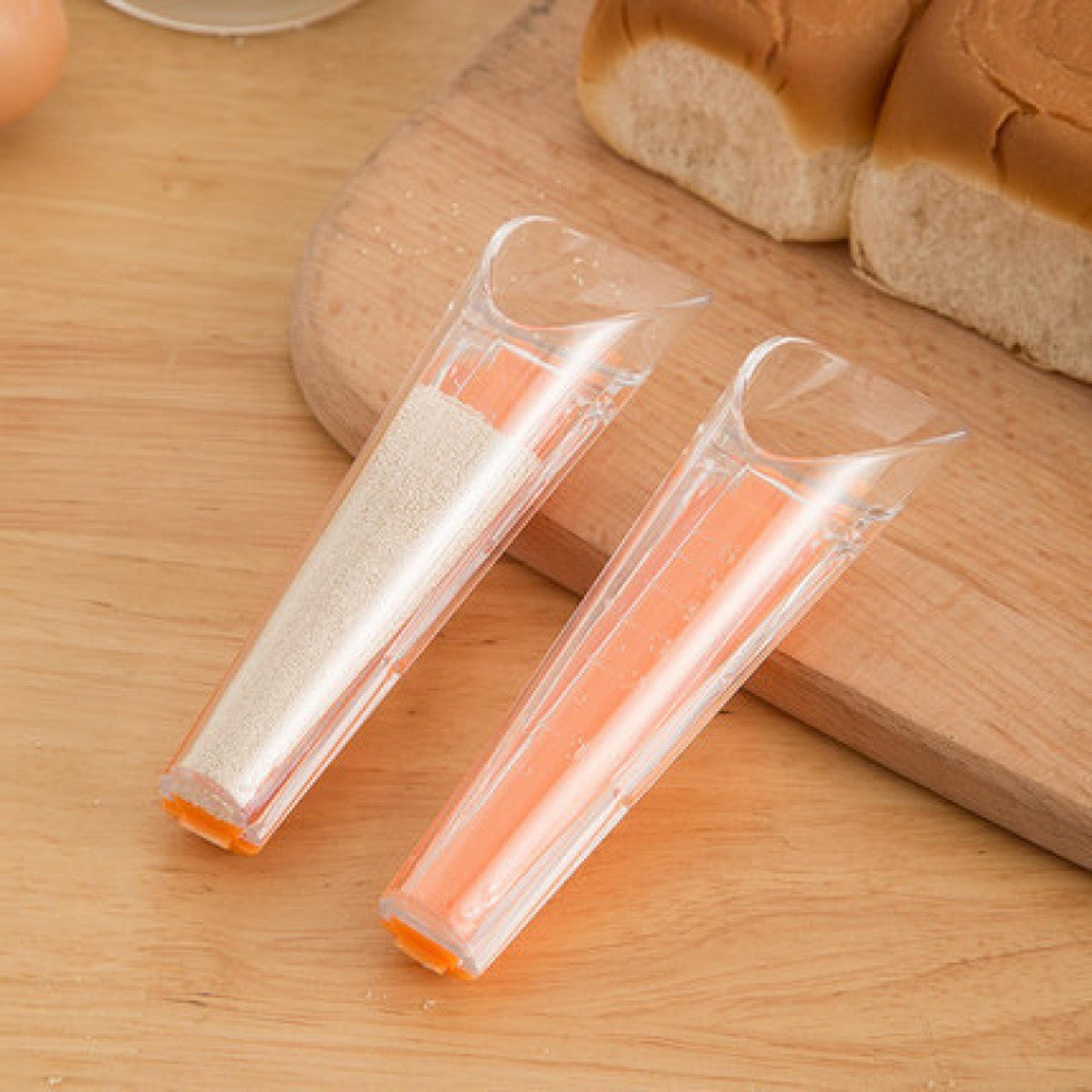Yeast Measuring Cup With Sealing Clip Clamp Meter Device For Accurate Cake And Bread Baking 2