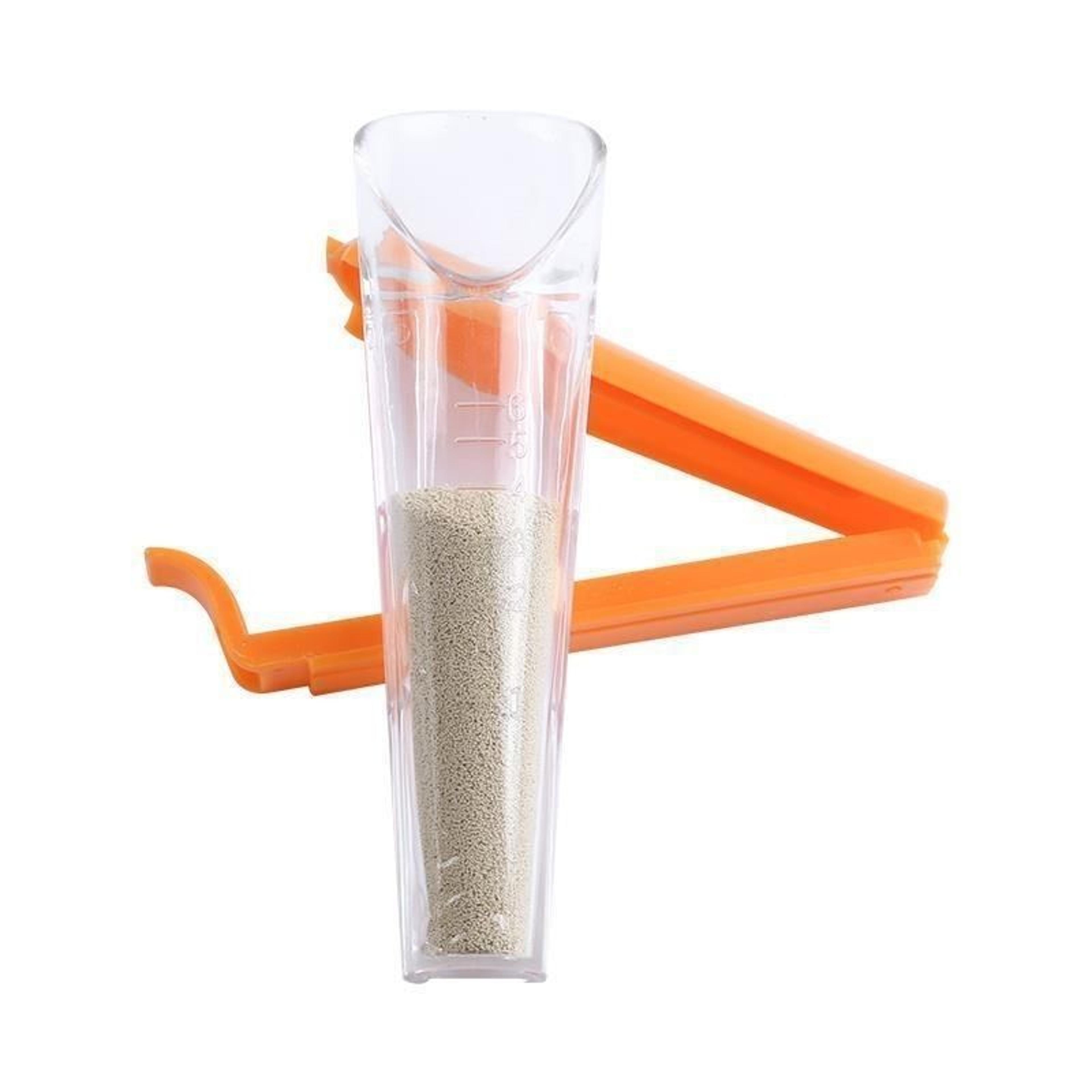 Yeast Measuring Cup With Sealing Clip Clamp Meter Device For Accurate Cake And Bread Baking 3