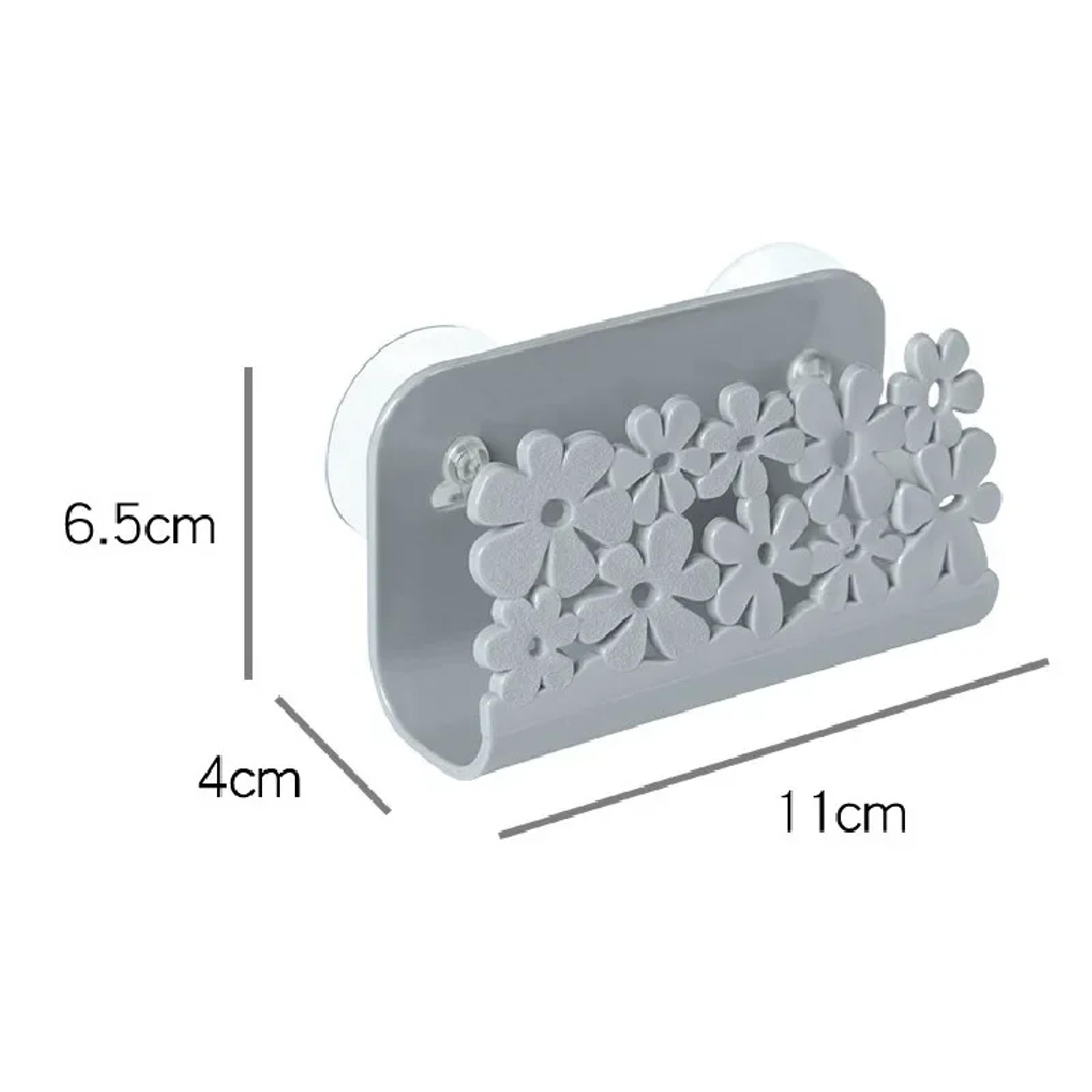 Suction Cup Kitchen  Bathroom Drying Rack SpaceSaving Sponge And Dish Cloth Holder 4