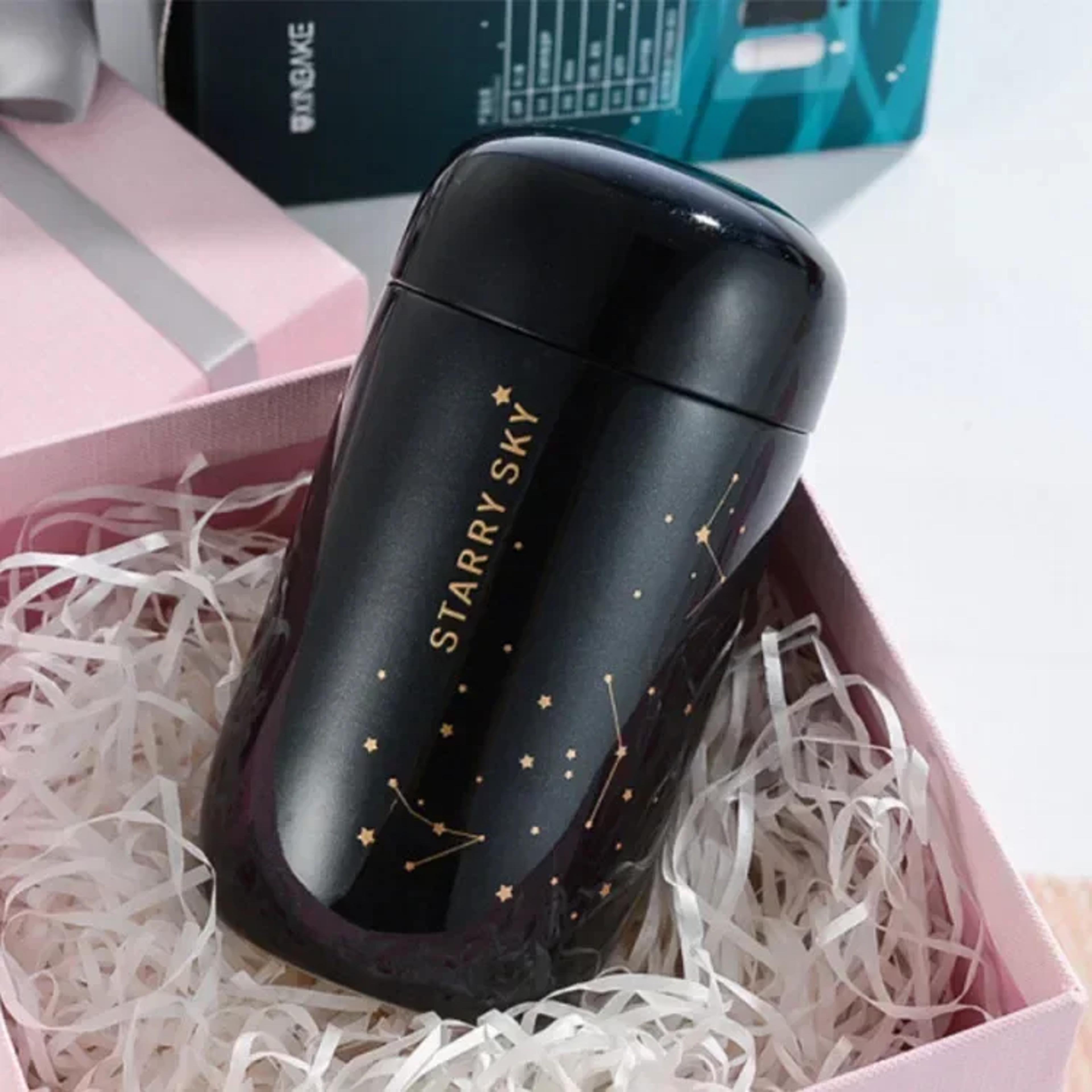 Starry Sky Stainless Steel Thermos Bottle Leakproof Vacuum Flask For Coffee  Travel 7
