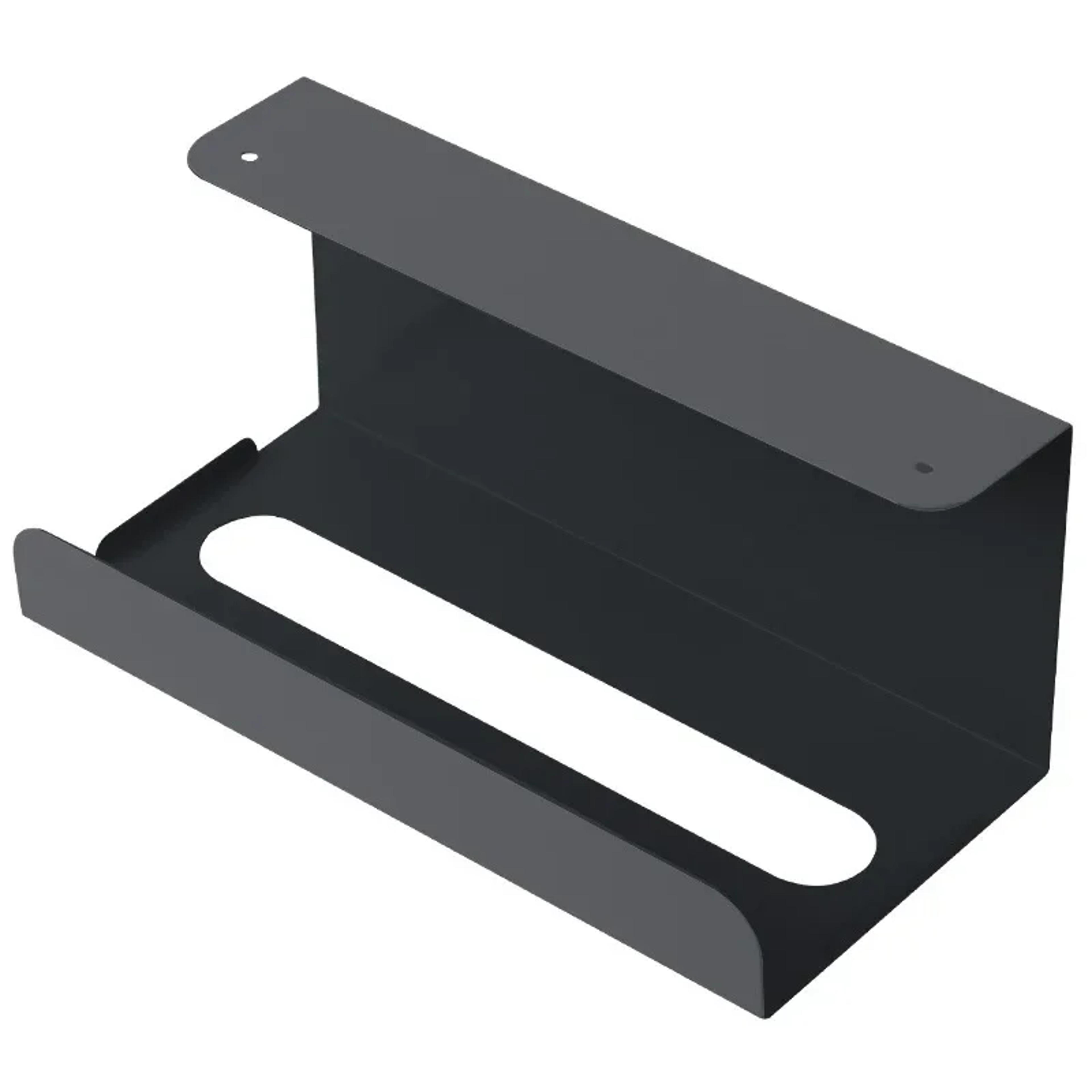 Under Cabinet Paper Towel Holder And Tissue Box Organizer With Strong Iron Load Bearing Rack 7