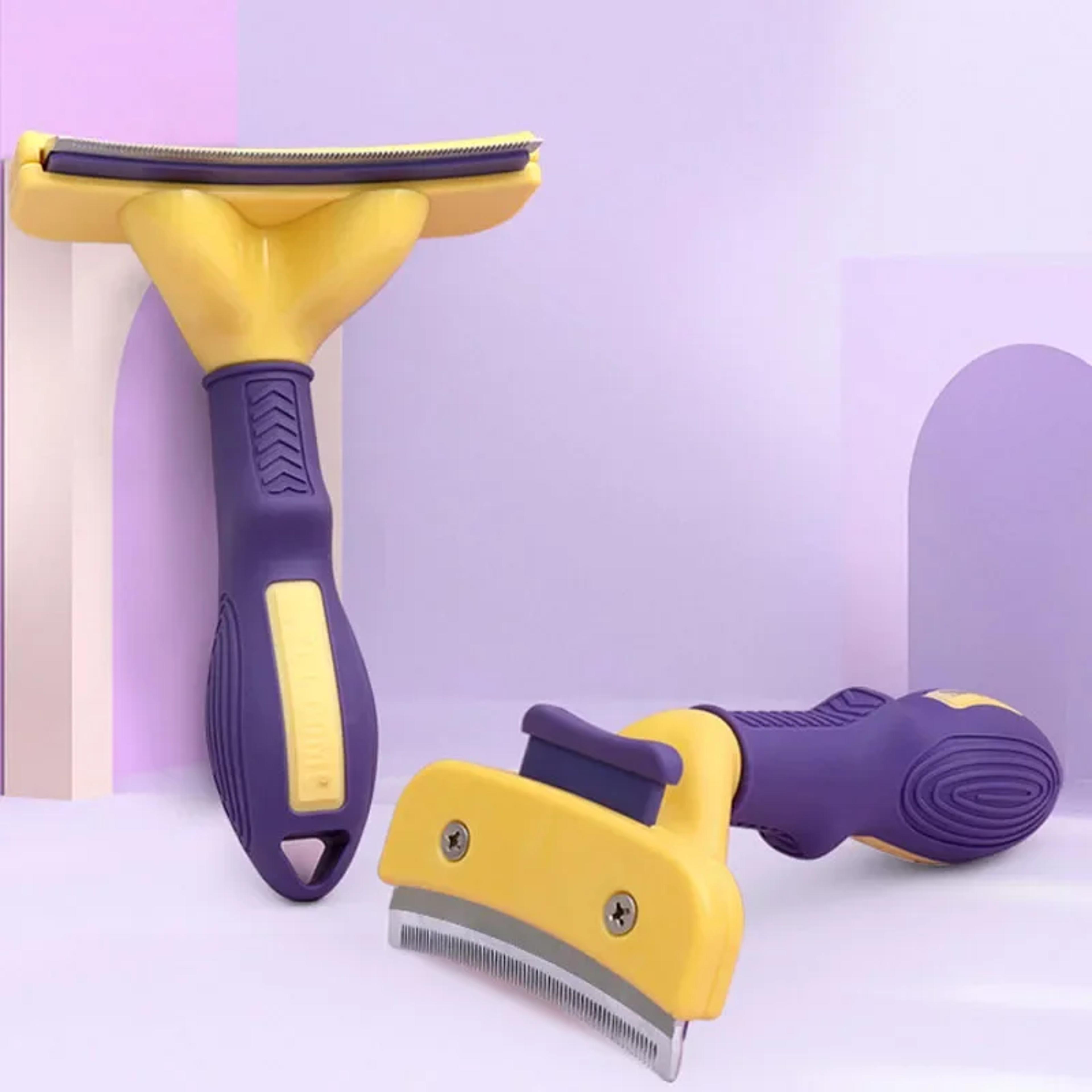 Pet Grooming Combs Dog Hair Remover  Cat Furminator Detachable Trimmer Attachment 1