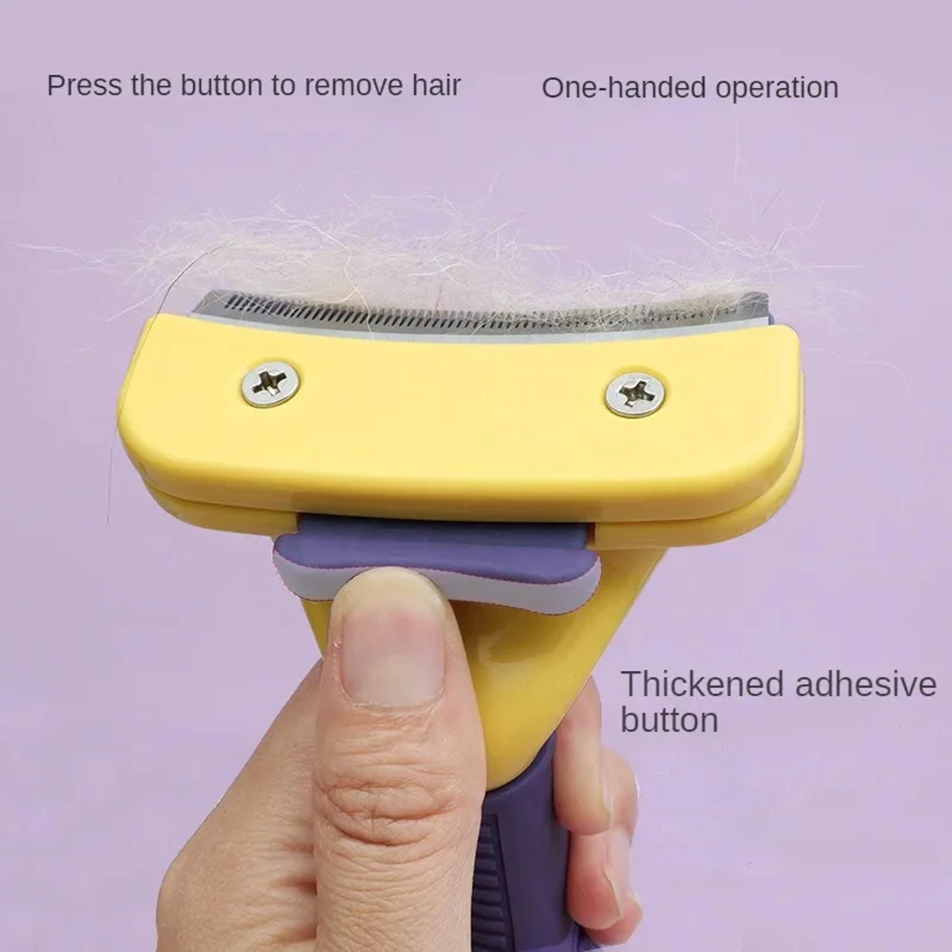 Pet Grooming Combs Dog Hair Remover  Cat Furminator Detachable Trimmer Attachment 4