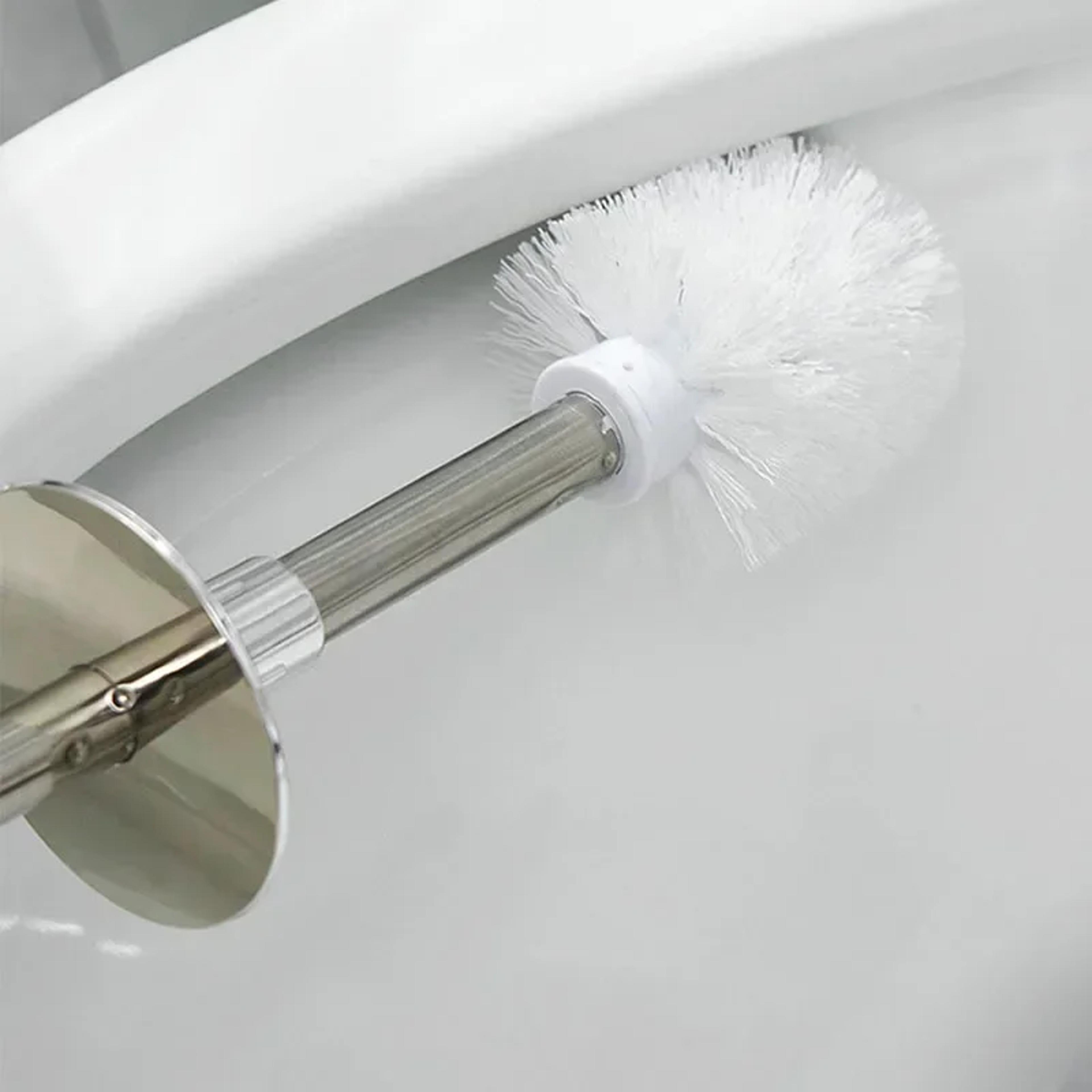 Creative Nordic Style Golden Toilet Brush With Holder Elegant Bathroom Cleaning Brush For Household 4
