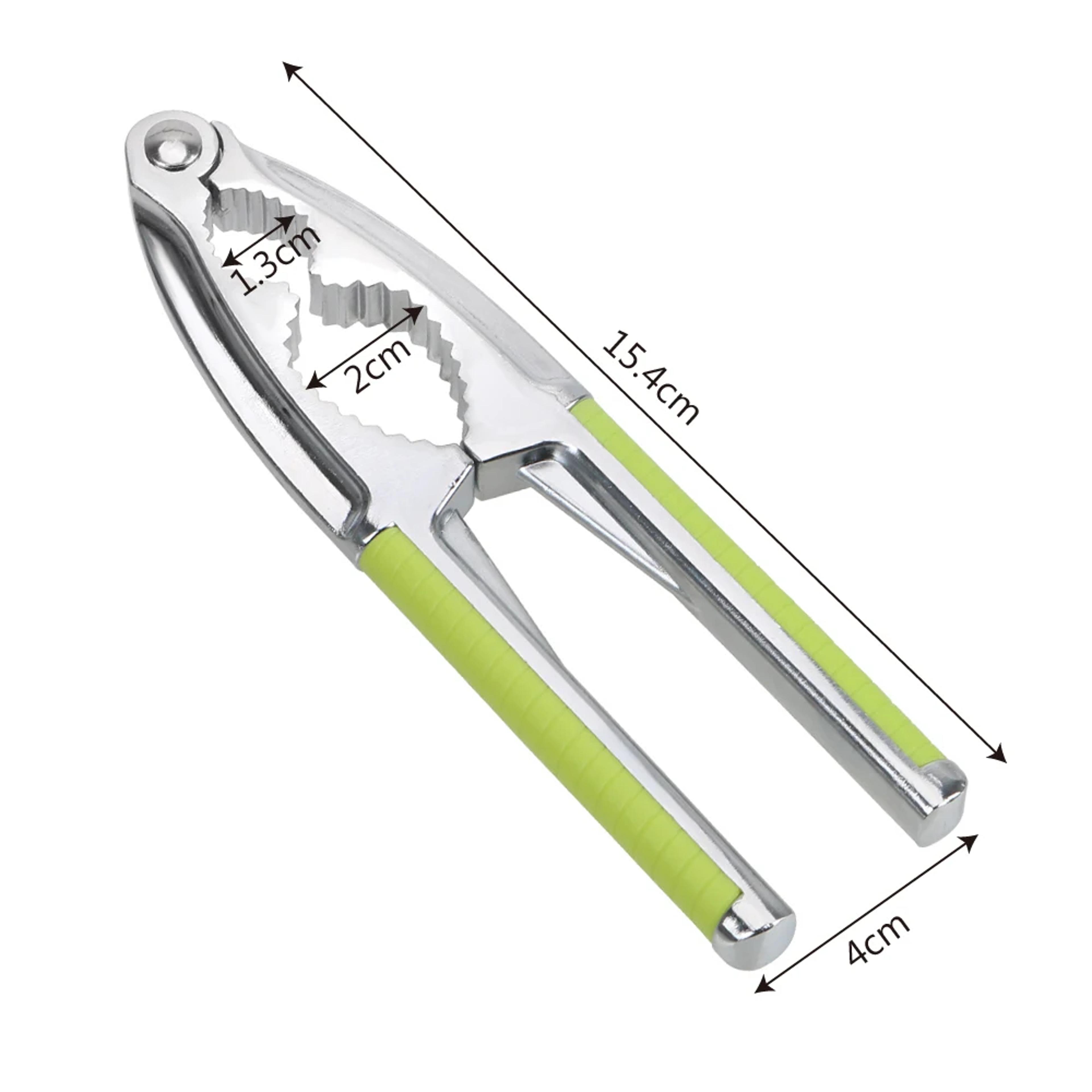 Stainless Steel Nut Cracker For Almonds Walnuts Hazelnuts  Bolt Clamping MultiFunction Kitchen Tool 4