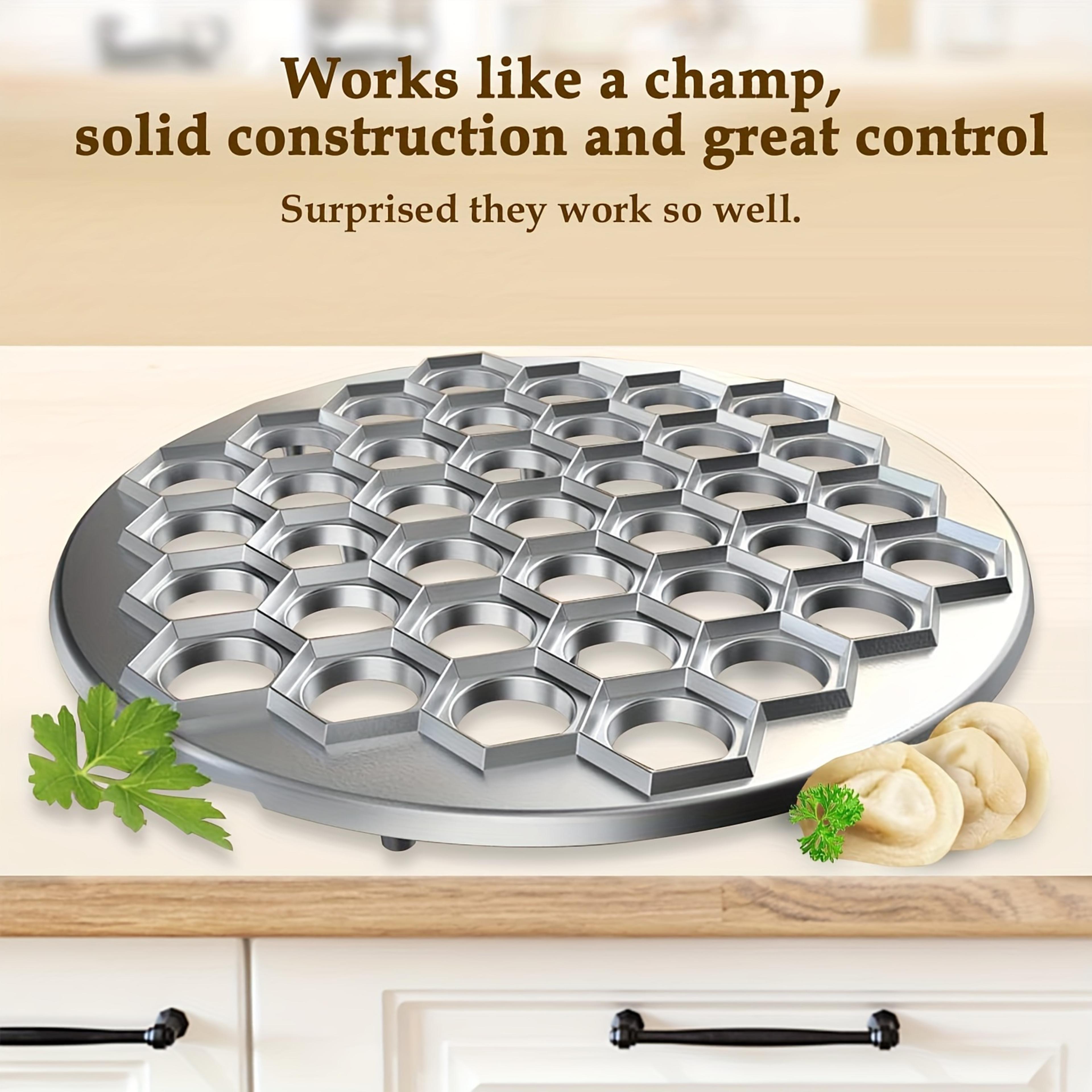 Aluminum Dumpling Maker Tool Ravioli Press For Homemade Pasta  Meat Fillings MultiUse Pastry Mold K 3