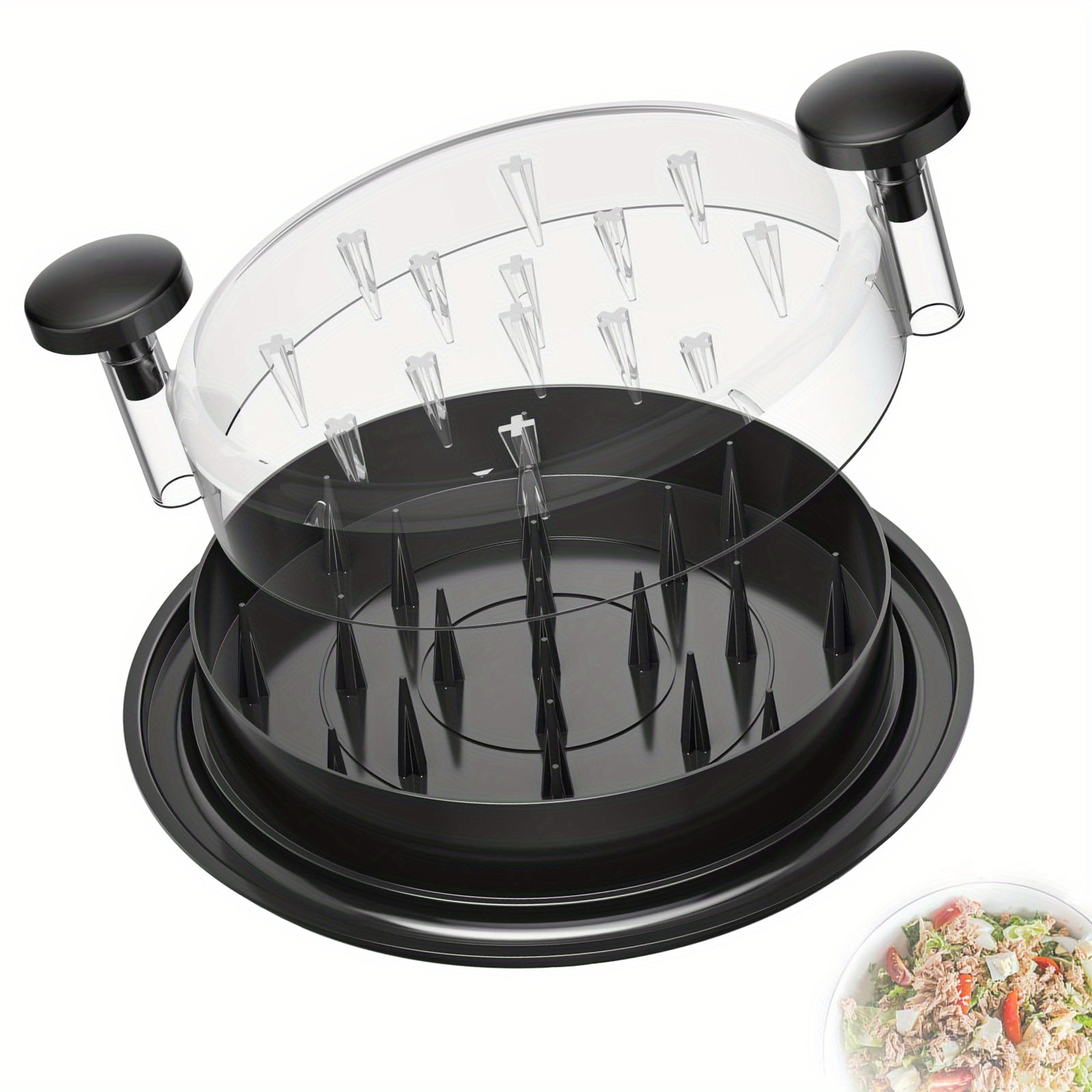 Upgraded Chicken Shredder With Transparent Cover NonSlip Blade For Easy Shredding Of Meat  Vegetabl 5