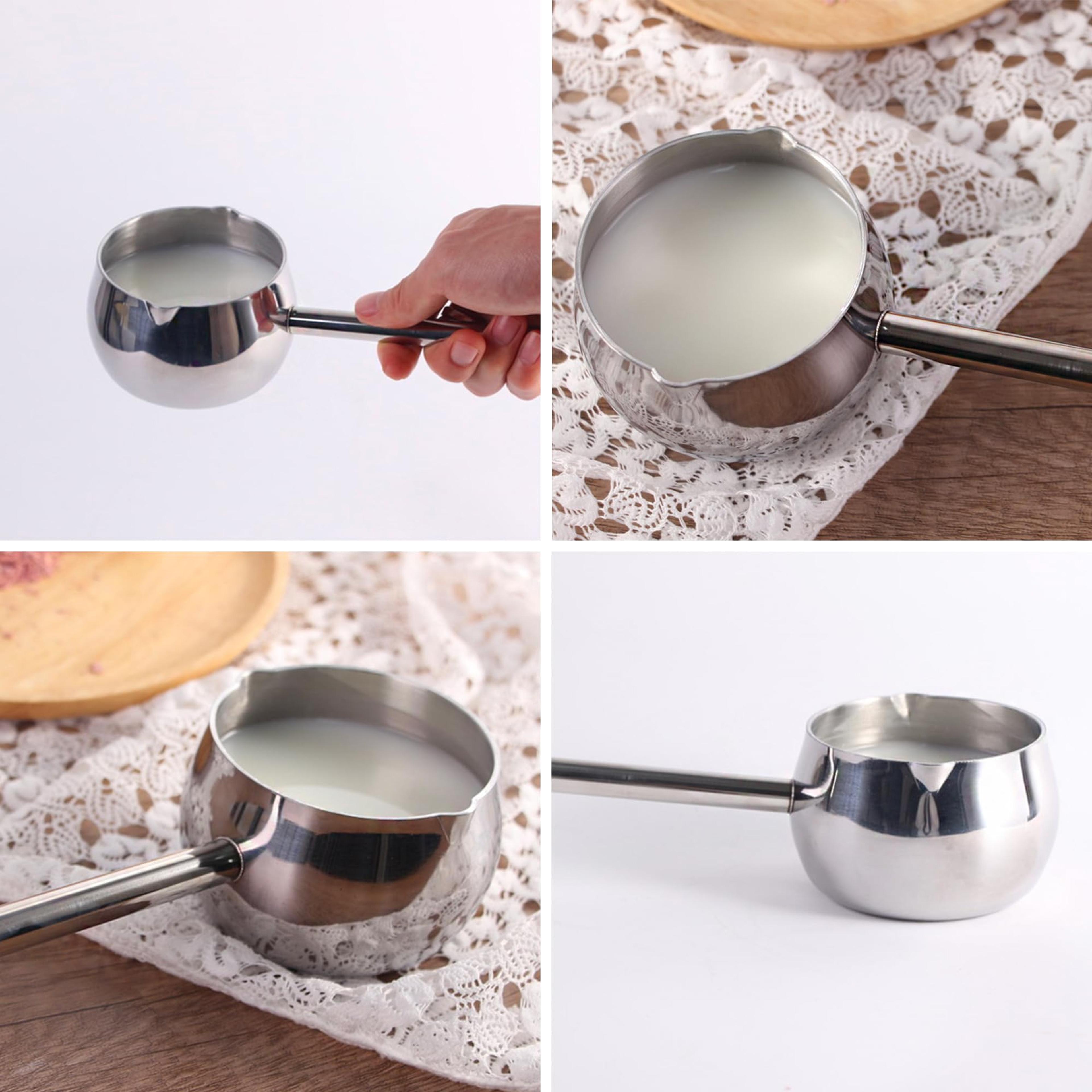 Stainless Steel Sauce Spoons With Long Handle Premium Kitchen Utensils For Oil Seasoning  Baking Di 1