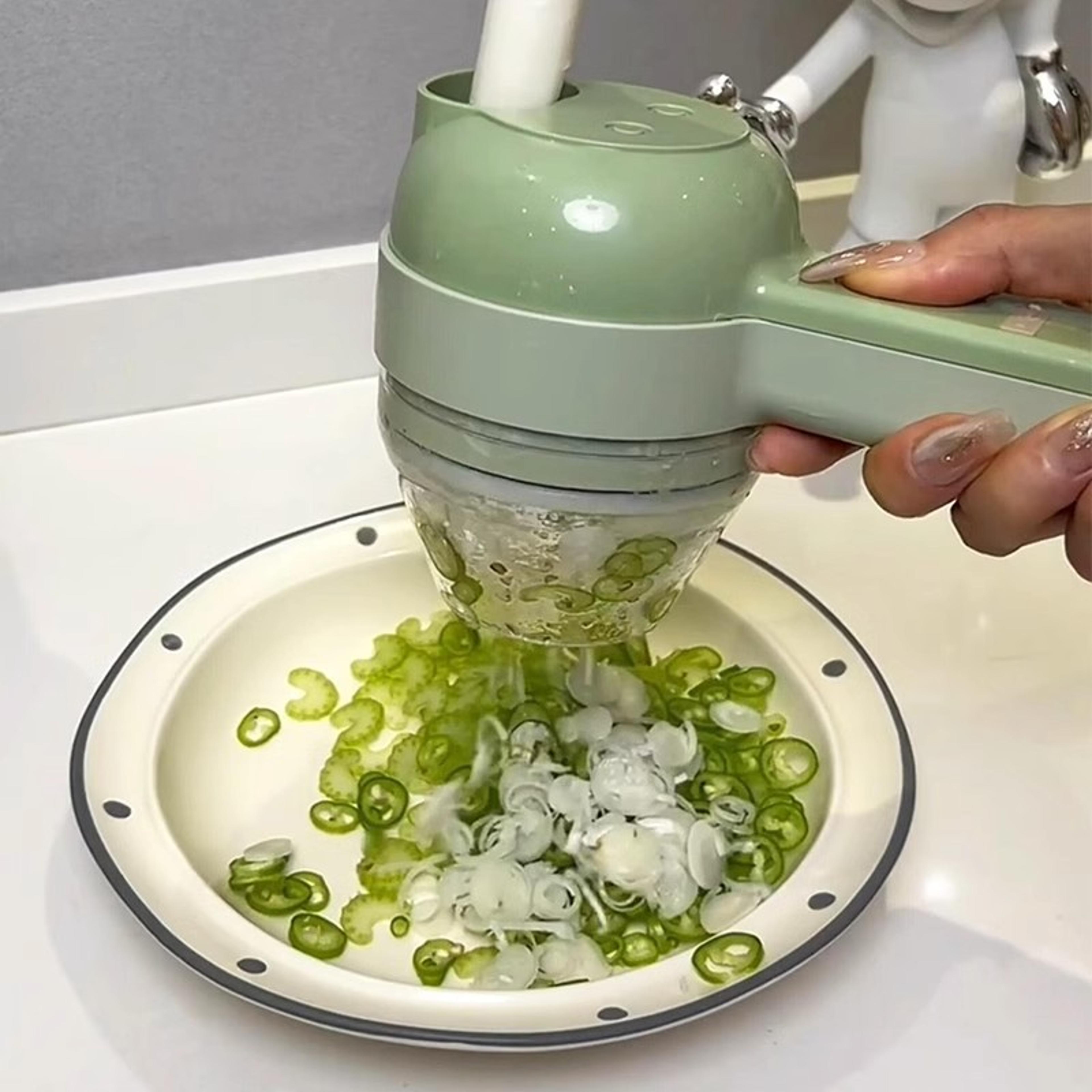 wireless electric vegetable cutter & meat grinder handheld food chopper, garlic masher, and mincer for effortless home