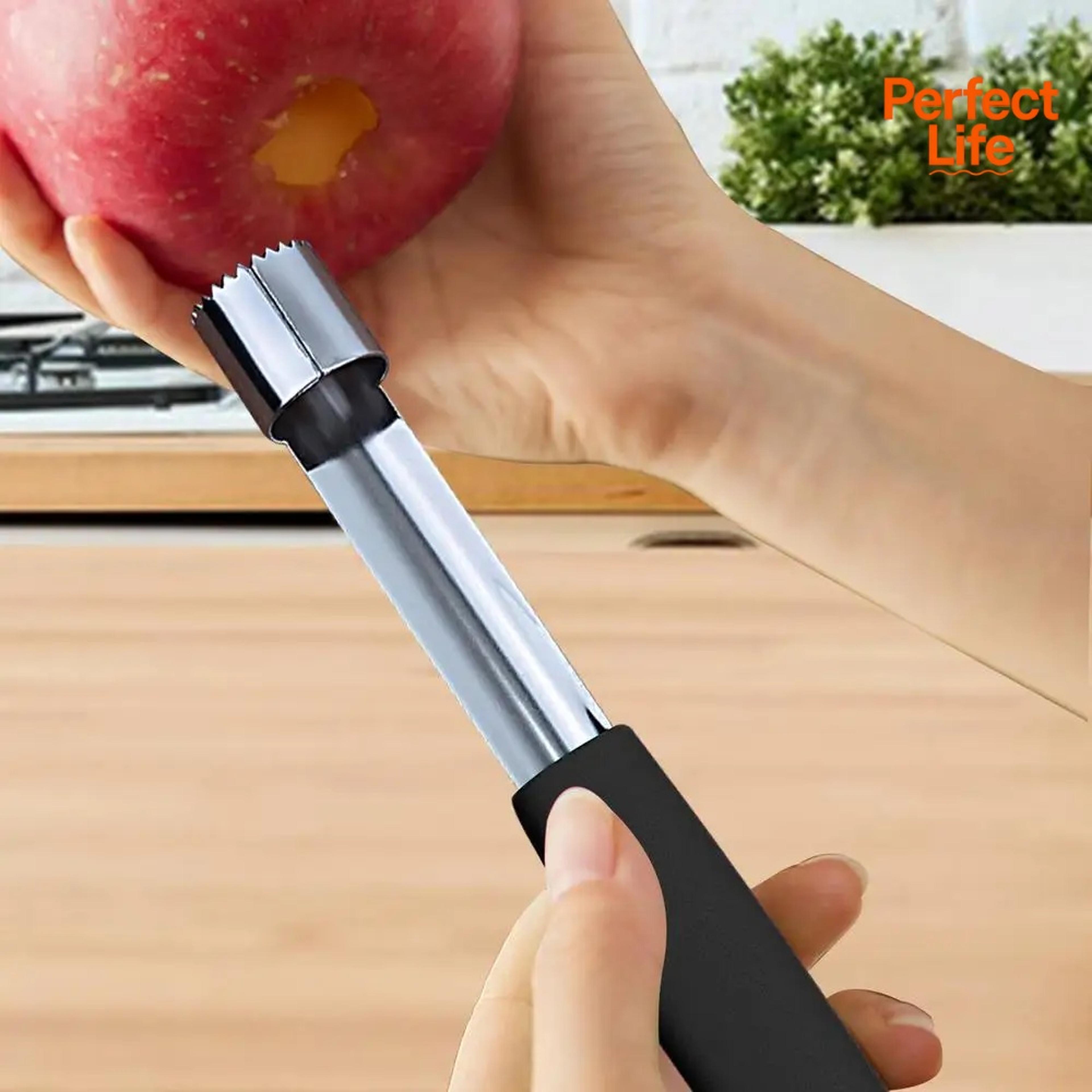 apple corer and seed remover easy-to-use fruit stoner for pear, bell pepper, and more perfect kitchen tool gadget