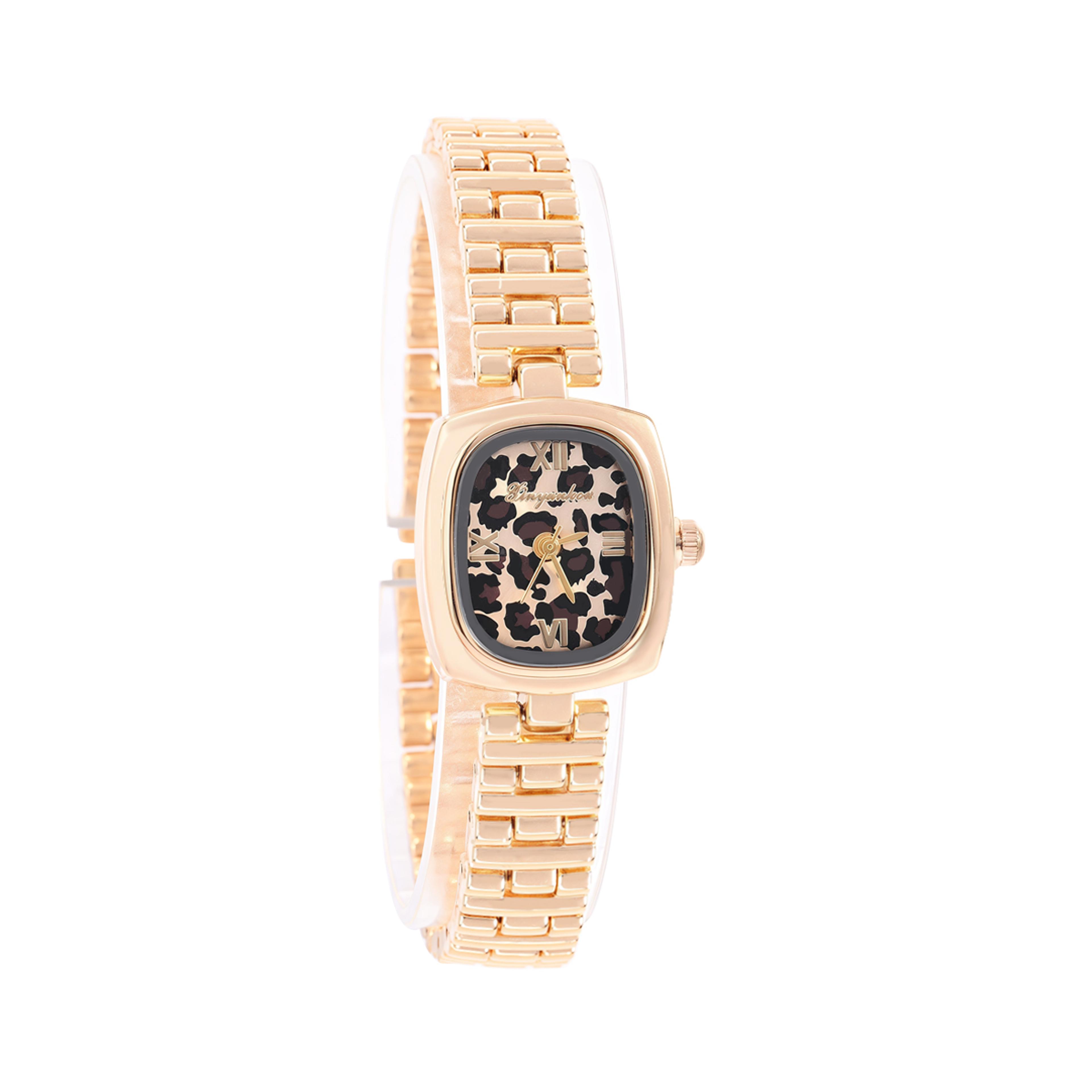 Fashionable Leopard Print Dial Quartz Watch For Women Perfect For Daily Wear Anniversaries  Christm 6