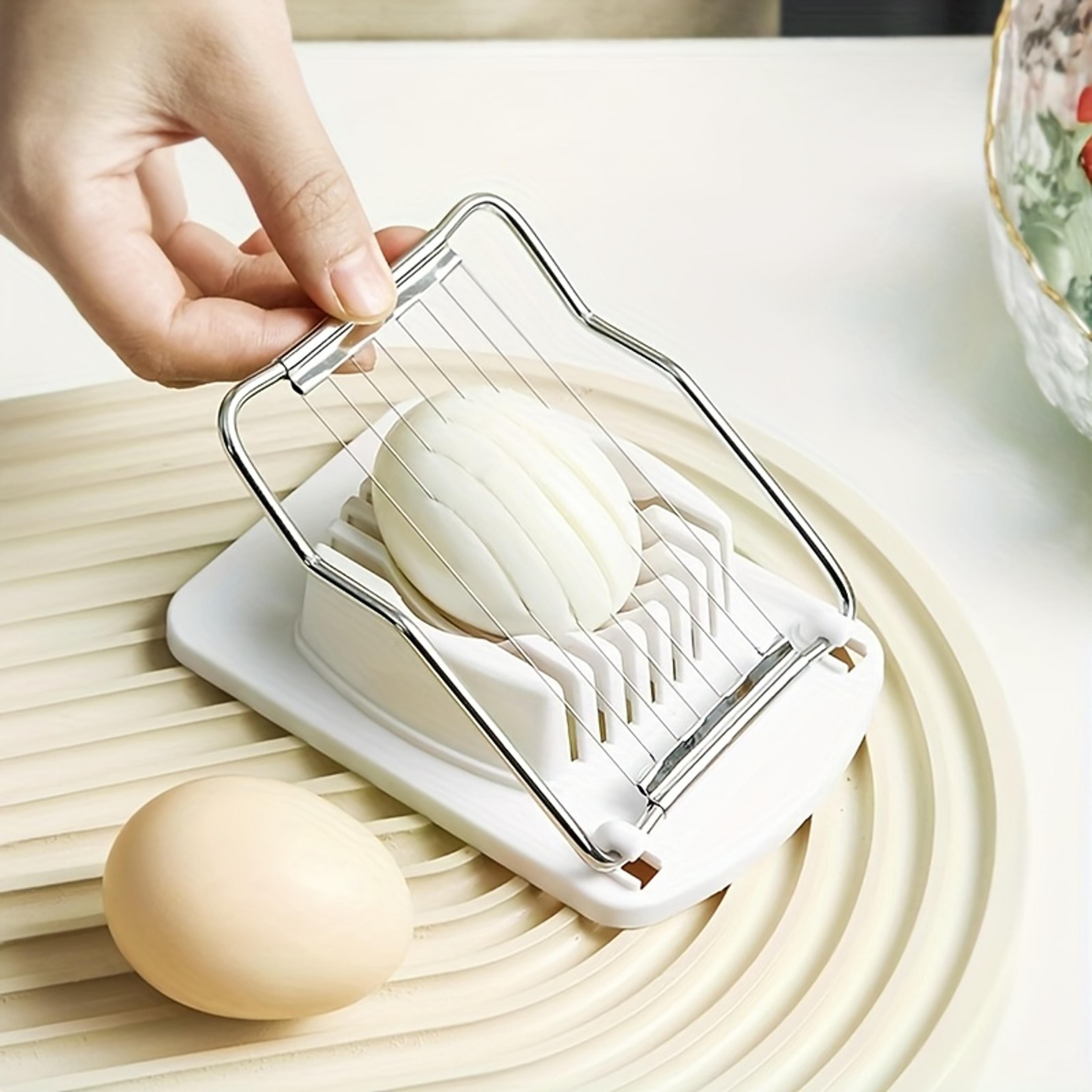 multi-functional stainless steel egg slicer quick and easy soft food cutting tool for kitchen use