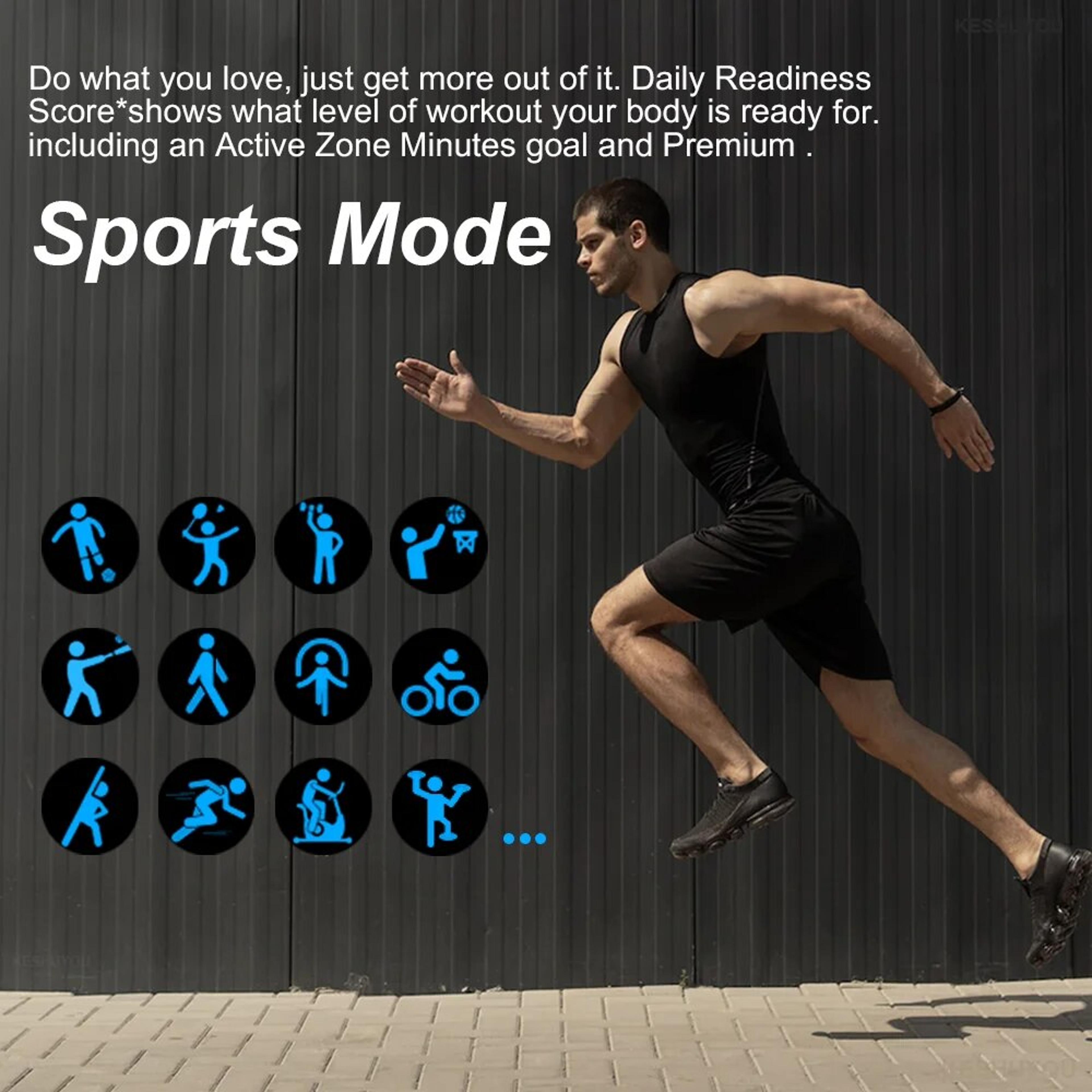 New Smart Watch HD Display Sport Modes Call  Message Preview Weather Forecast For Men  Women 5