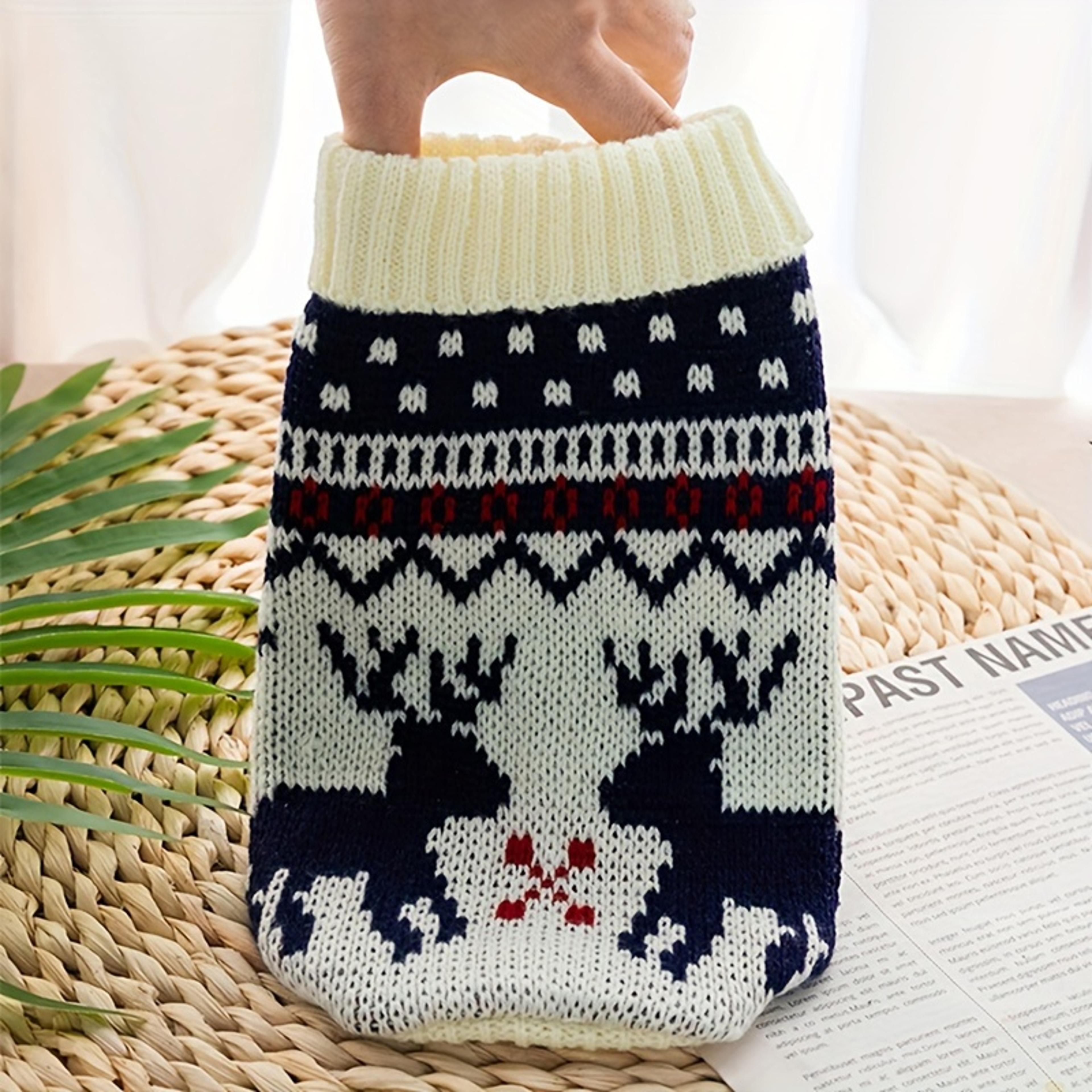 Knitted Wool Pet Sweater For Dogs And Cats Cozy Stylish Sweater For Bichon Corgi And More 6