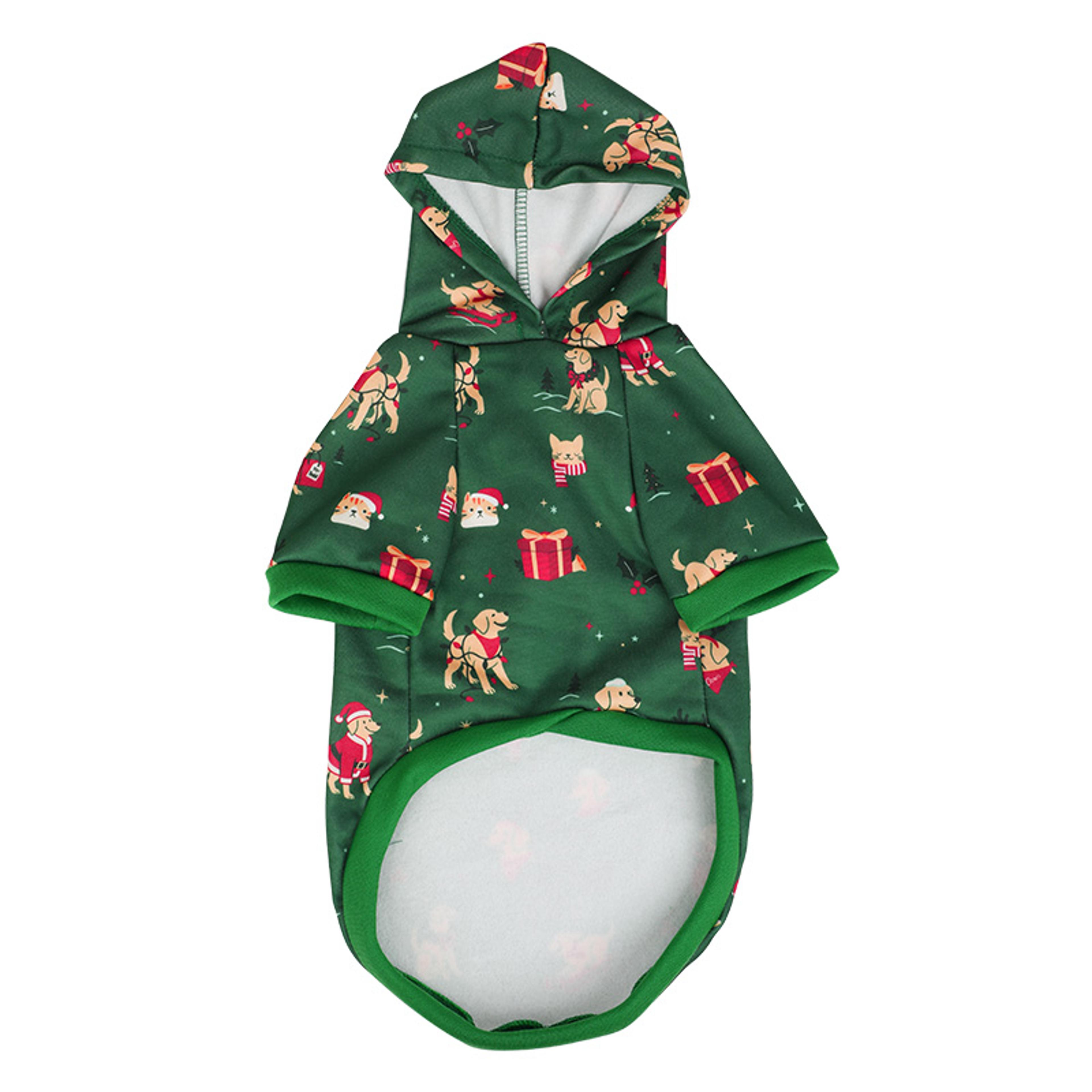 New Arrival Pet Christmas Hoodie For Dogs Festive Holiday Apparel 5