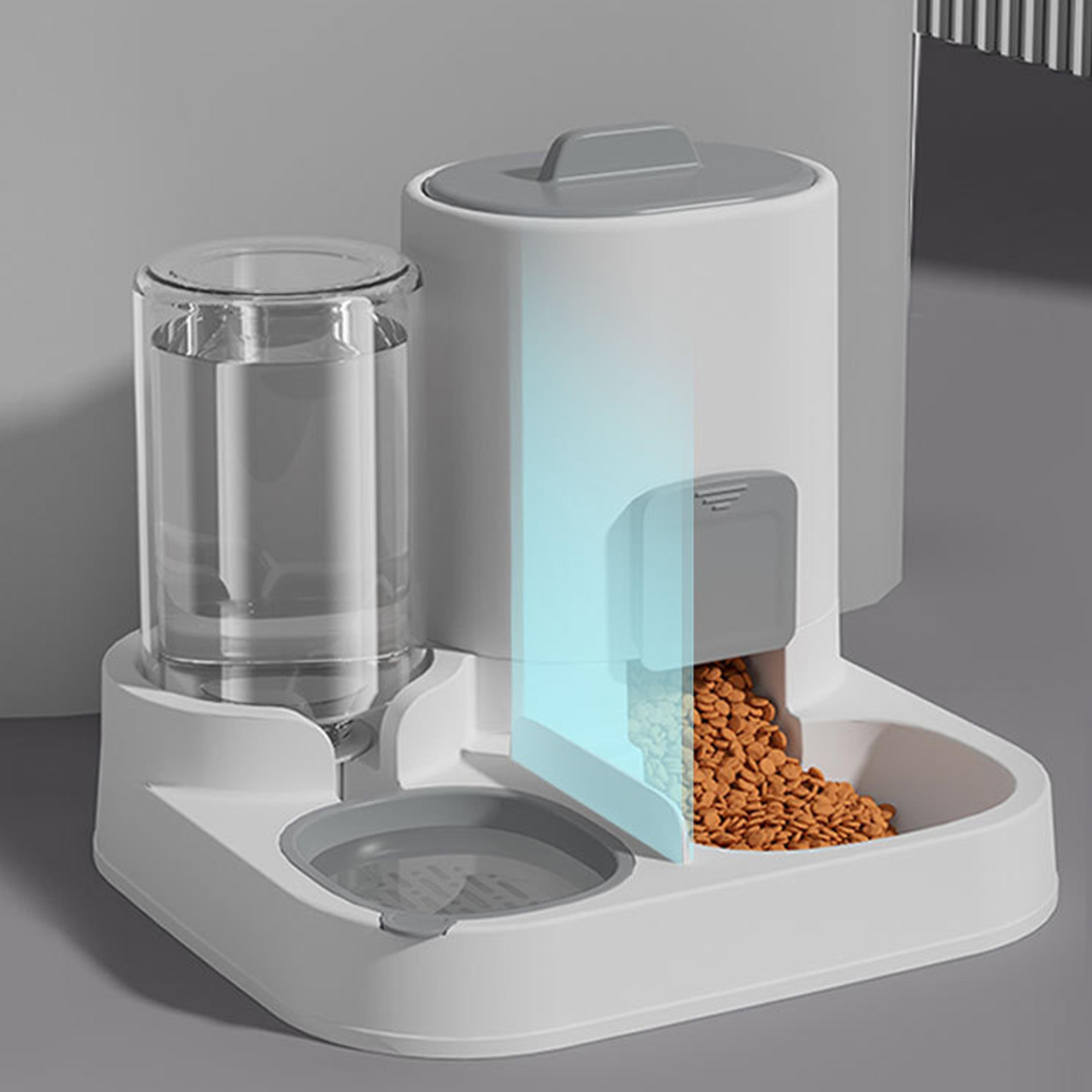 Hot Pet Feeding And Drinking Water TwoinOne Bowl Large Capacity Cat And Dog Food Bowl For Pets 3