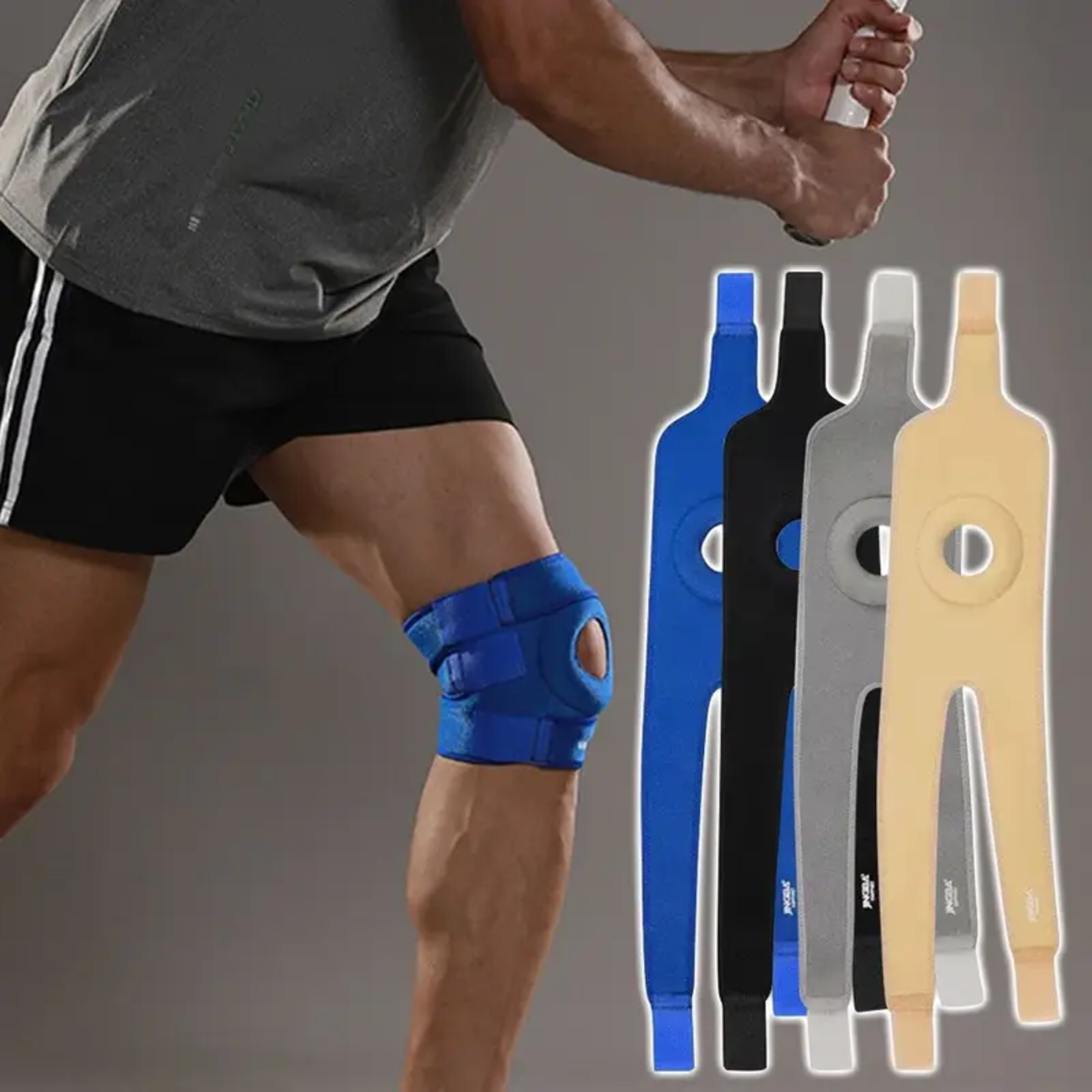 adjustable breathable knee pad joint support for meniscus & ligament protection