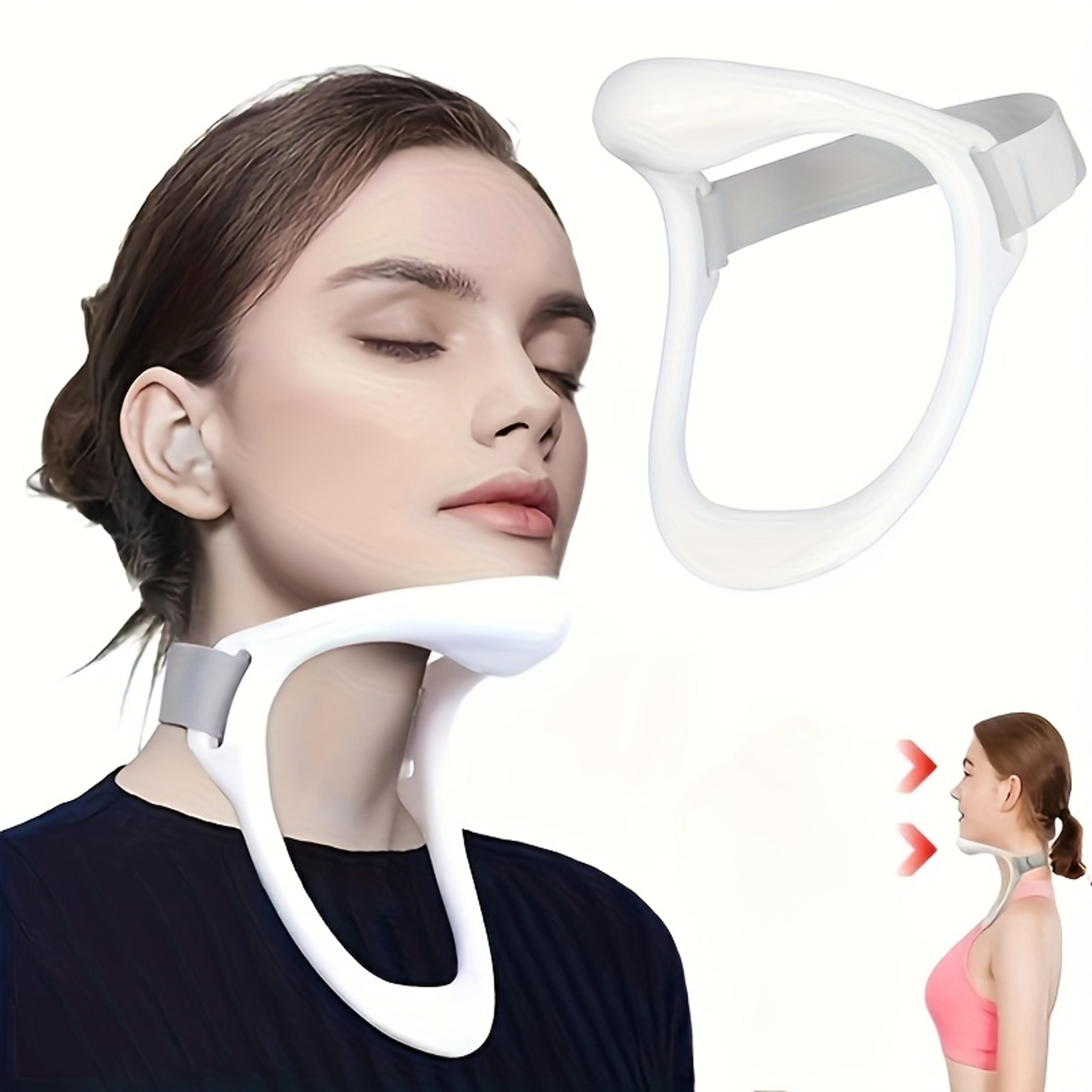 ergonomic neck brace posture corrector adjustable cervical support for neck & shoulder pain relief