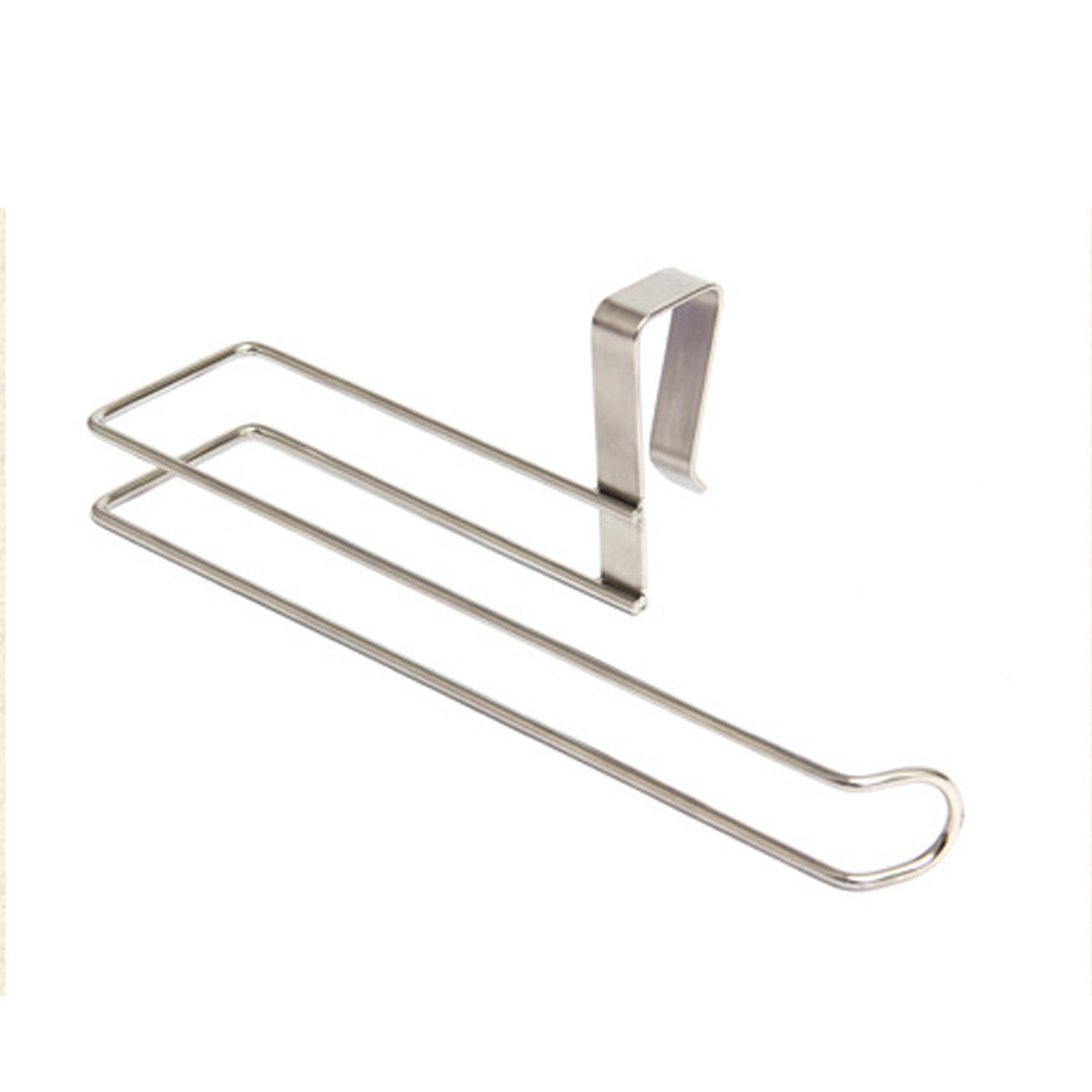 Premium Stainless Steel WallMounted Kitchen Paper Towel Holder NailFree PunchFree Toilet Roll Holde 6