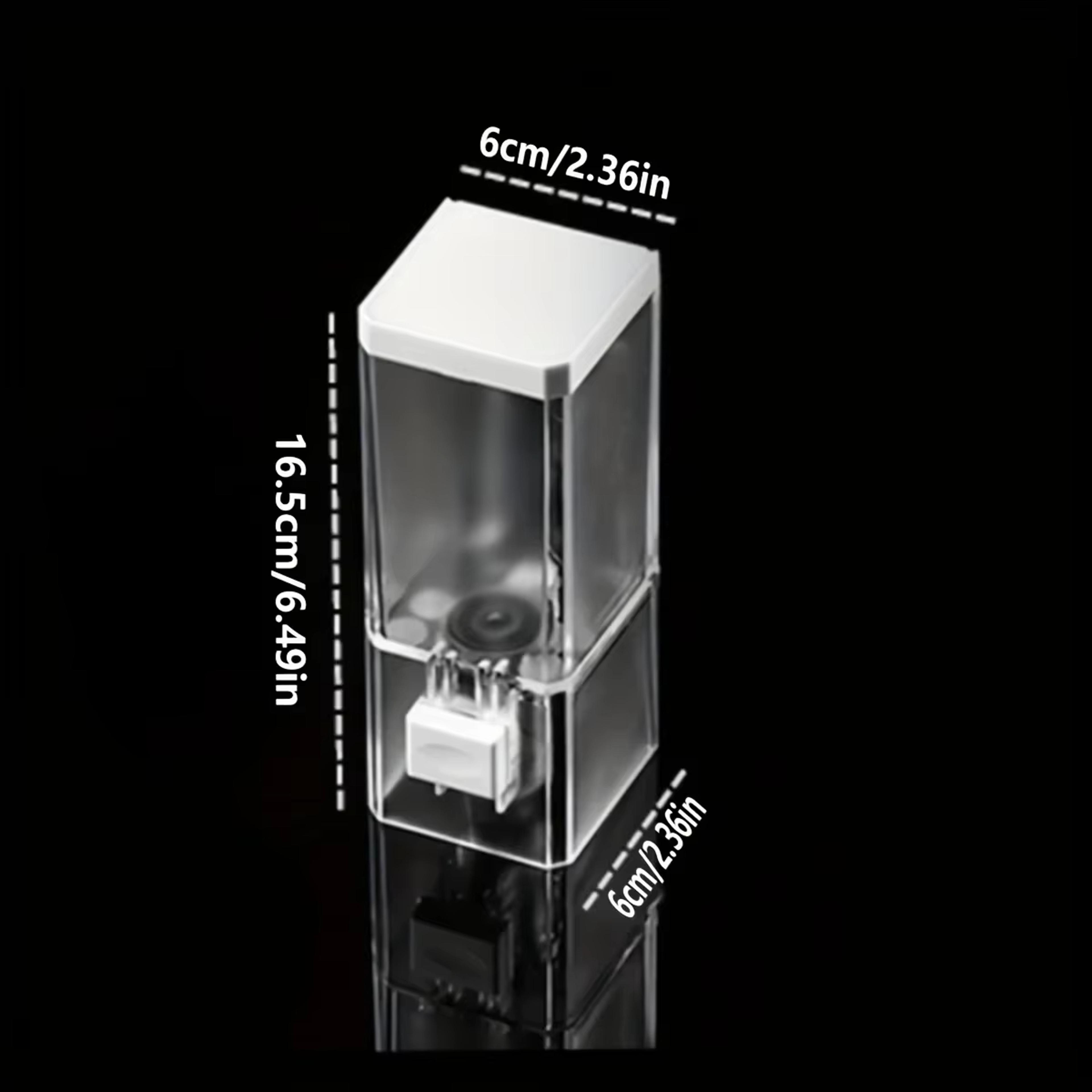 WallMounted Traceless Transparent Soap Dispenser With Manual Press For Bathroom 4