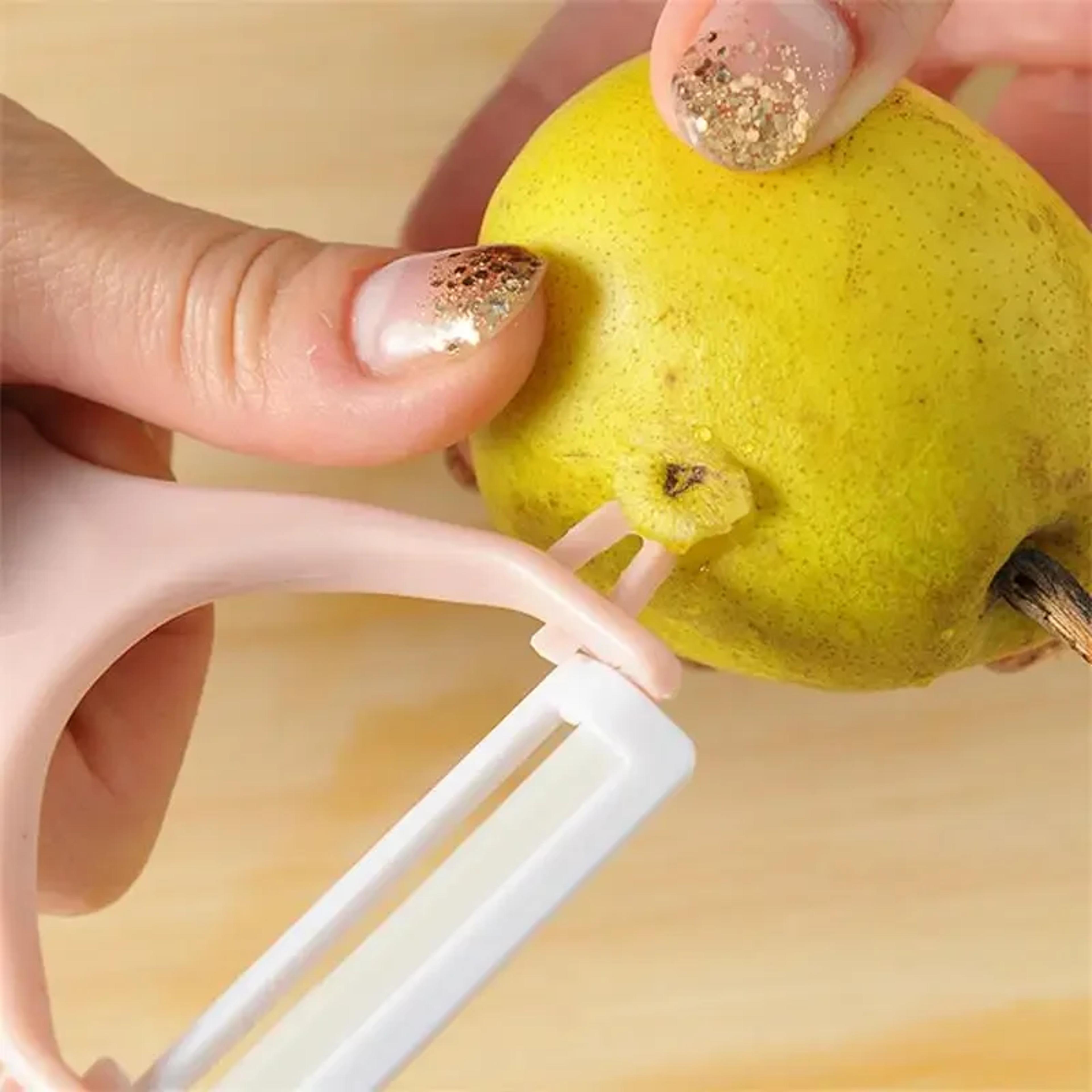 Ceramic Vegetable Peeler For Kitchen Ideal For Potatoes Carrots And Cucumbers 2