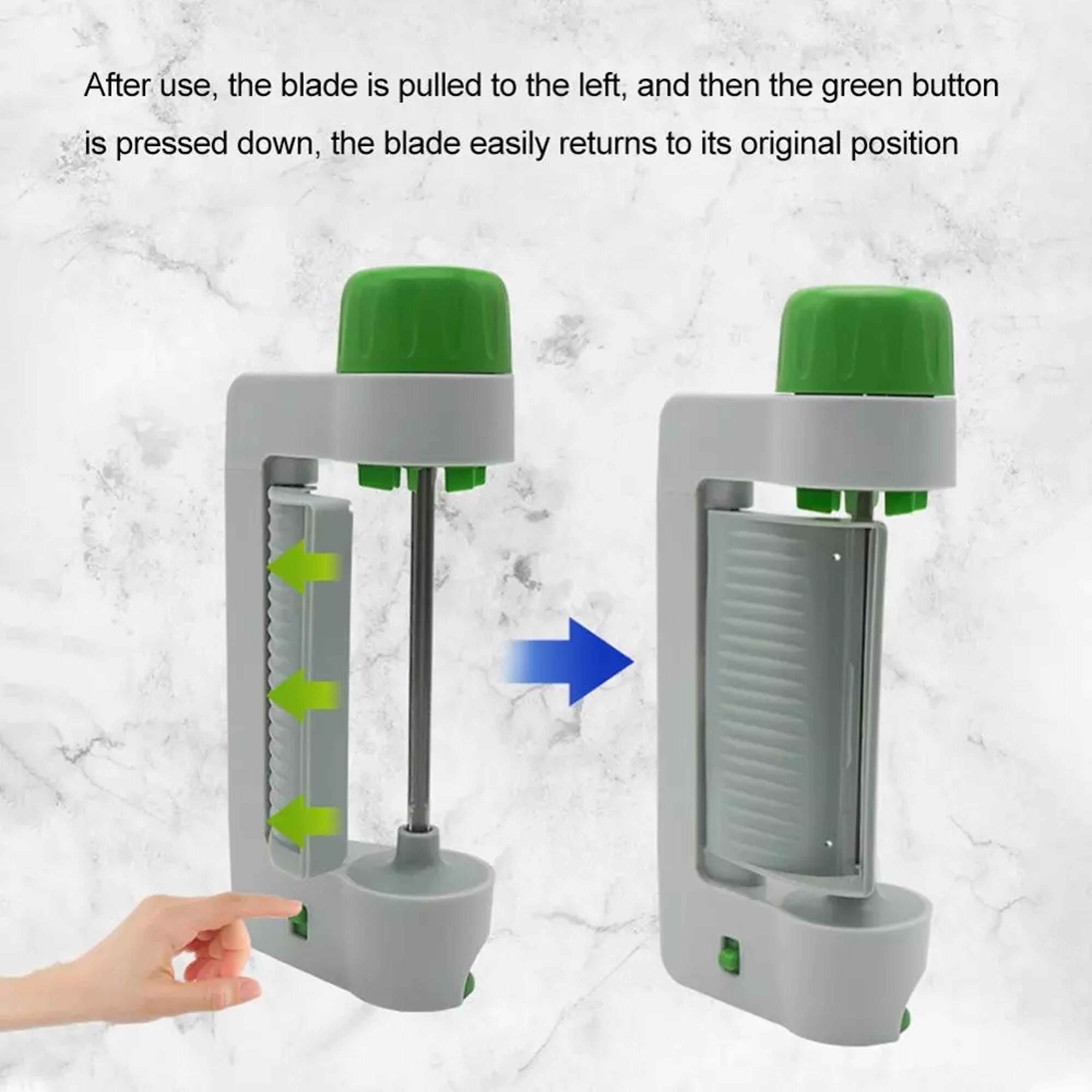 Manual Vegetable Sheet Slicer Fast Safe And Easy Fruit  Veggie Slicing Tool For Potatoes Apples And 3
