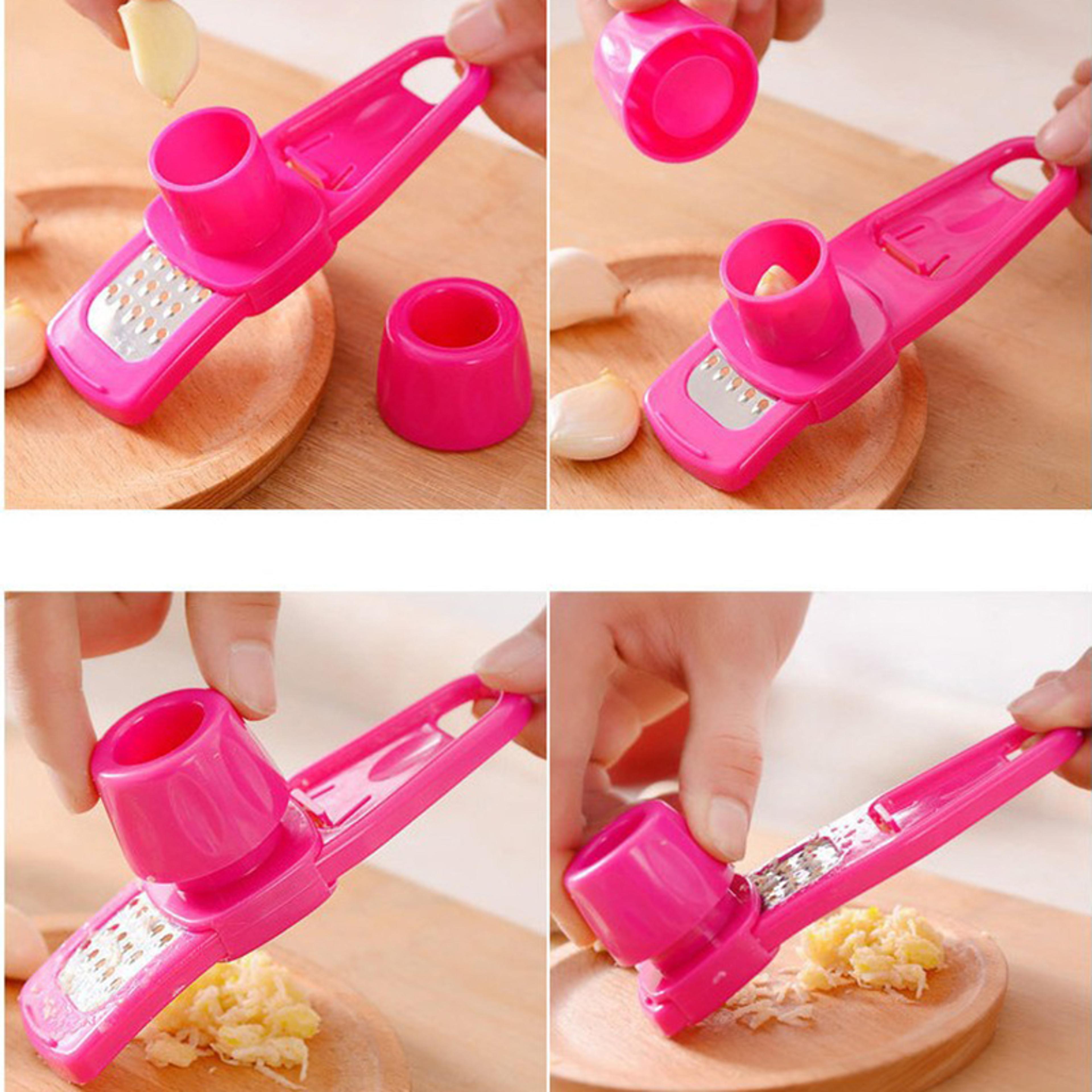 Mini Garlic Grinder Press Creative Manual Garlic Mashing Tool 3
