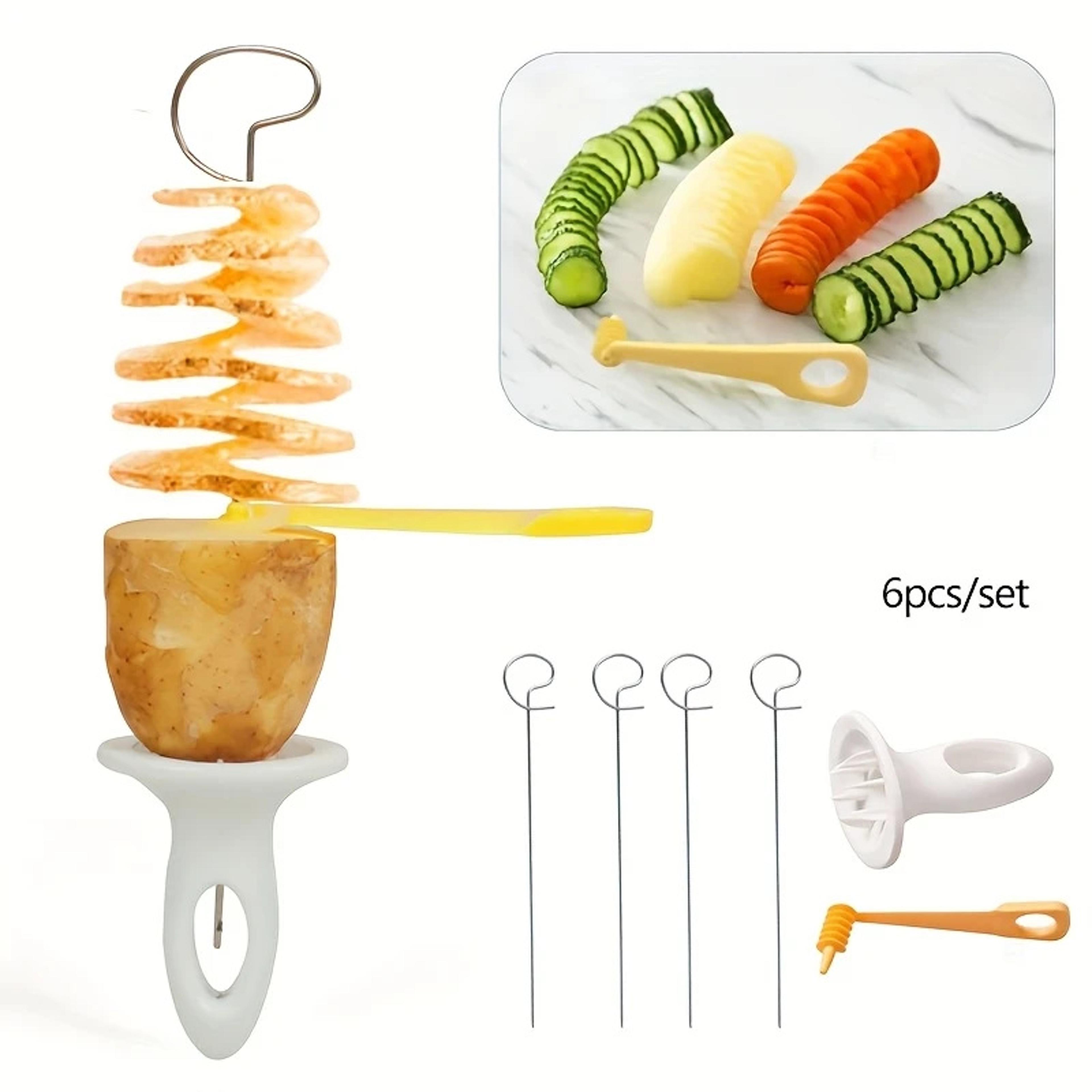 Stainless Steel Multi Functional Spiralizer Set For Potatoes Carrots  Vegetables 1