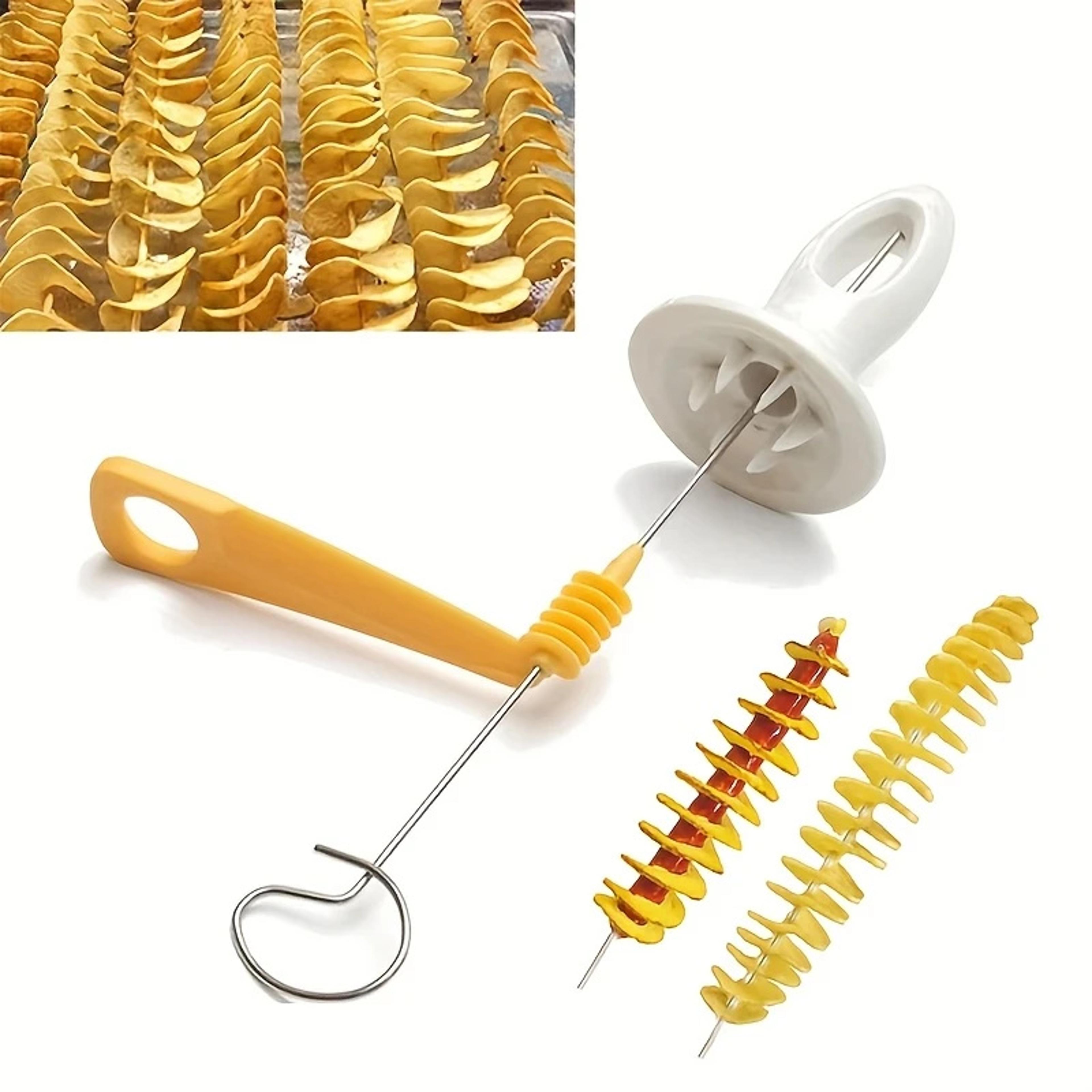 Stainless Steel Multi Functional Spiralizer Set For Potatoes Carrots  Vegetables 3