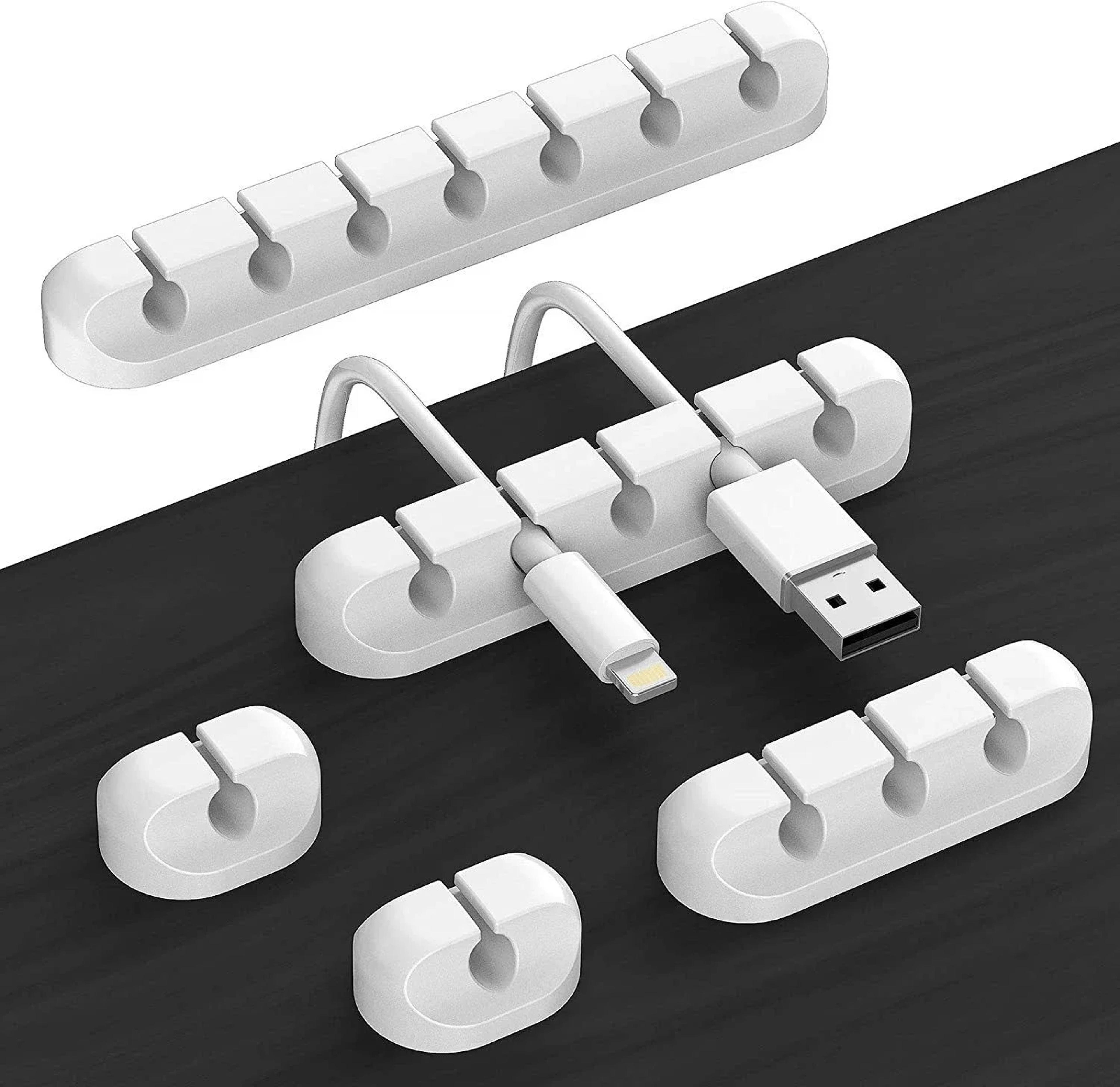 Silicone Cable Cord Organizer SelfAdhesive USB Cable Winder For Mouse Keyboard And Headset 0